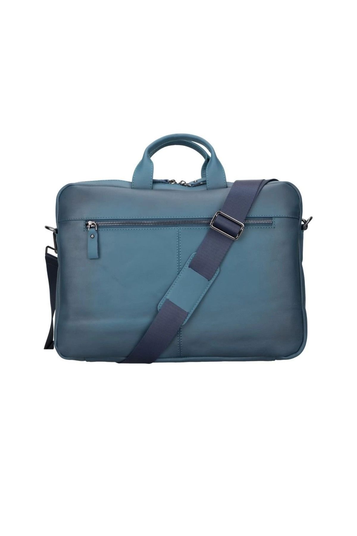 Emperium Apollo 15-16 inç Deri Laptop Çantası BRN4EF Mavi