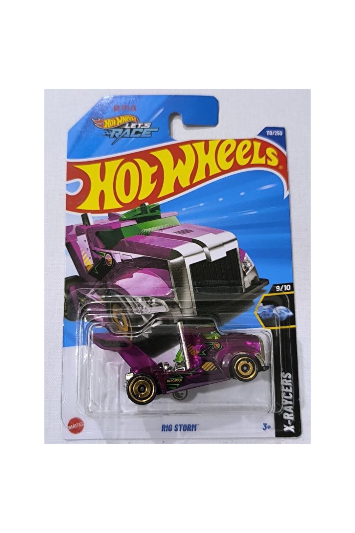 BABA HOME Hotwheels TH Rıg Storm Araba 110/250 - 9/10 X-Raycers