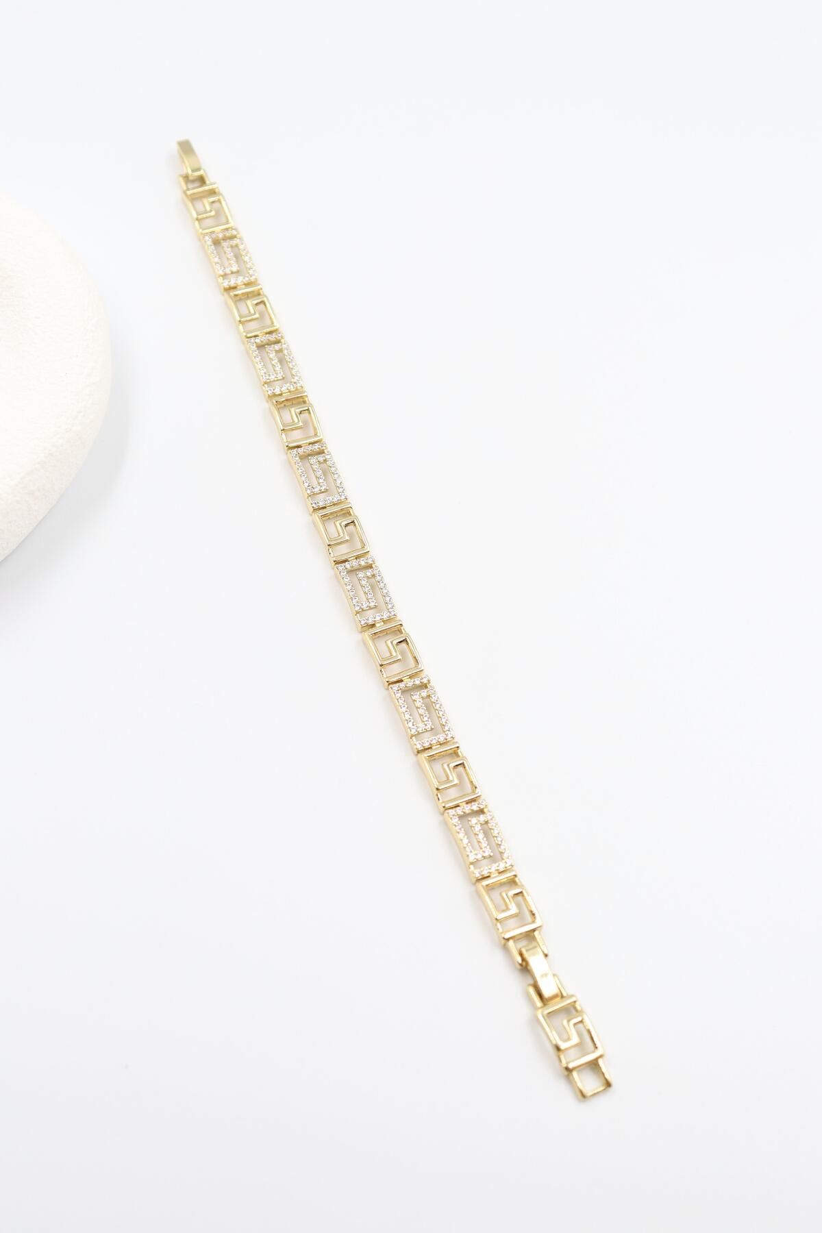 BY CANSU ACCESSORİES Alvina Gold Bileklik (14k)