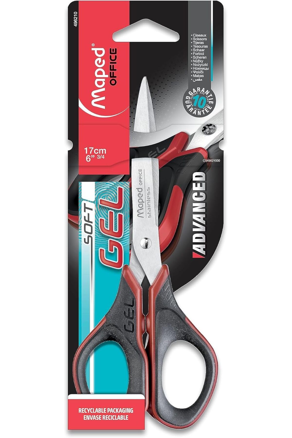 Mu Art Ahşap Mrt 17 cm Advanced Gel Simetrik Makas Art 871301
