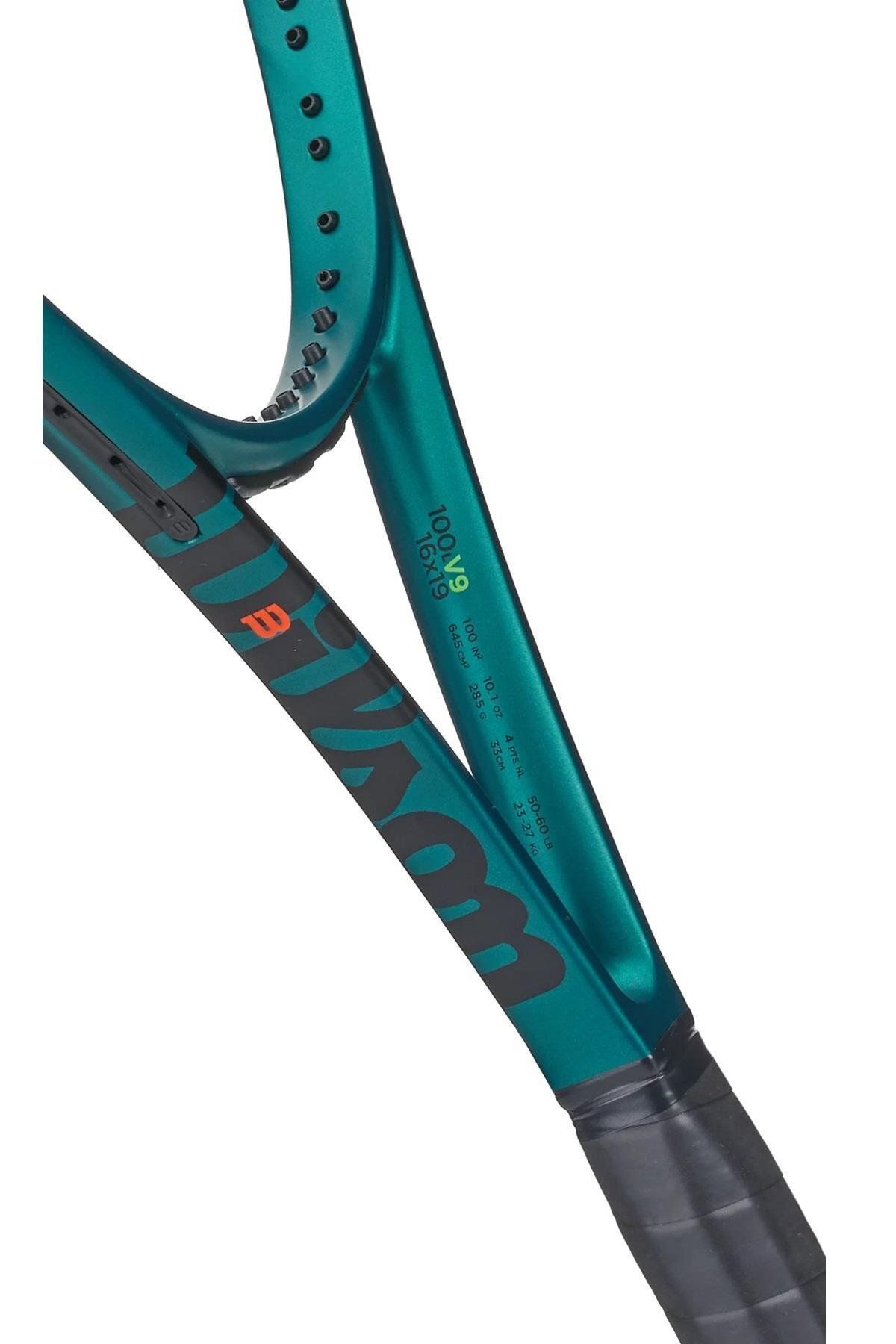 راکت تنیس BLADE 100L V9.0 285 G عملکرد بزرگسالان RAKI 27 L1 Wilson