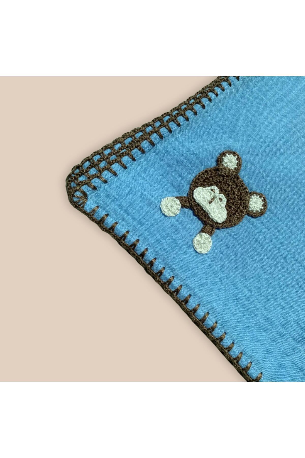 BABY HAN CONCEPT %100 PAMUKLU ÇİFT KAT BEBEK & ÇOCUK MÜSLİN ÖRTÜ