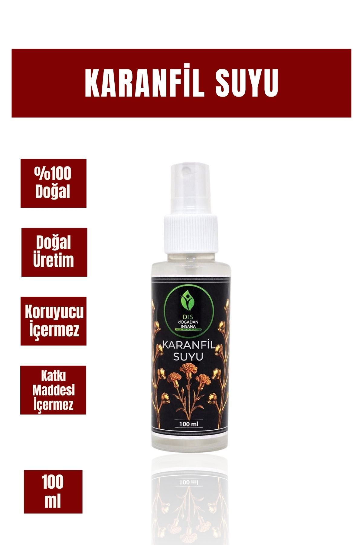 Doğadan İnsana Karanfil Suyu 100 ml