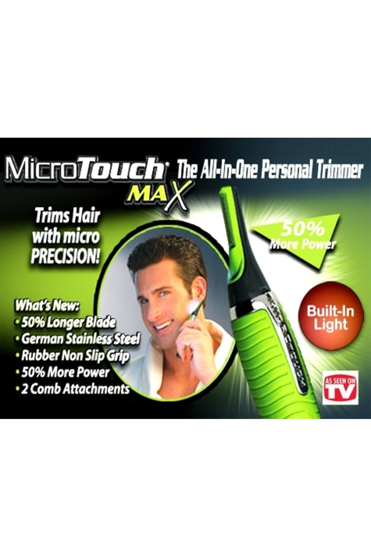Modafiks Micro Touch Max Erkek Bakım Seti - Sakal Favori - Yanak Kıl Alma Makinesi (4767)