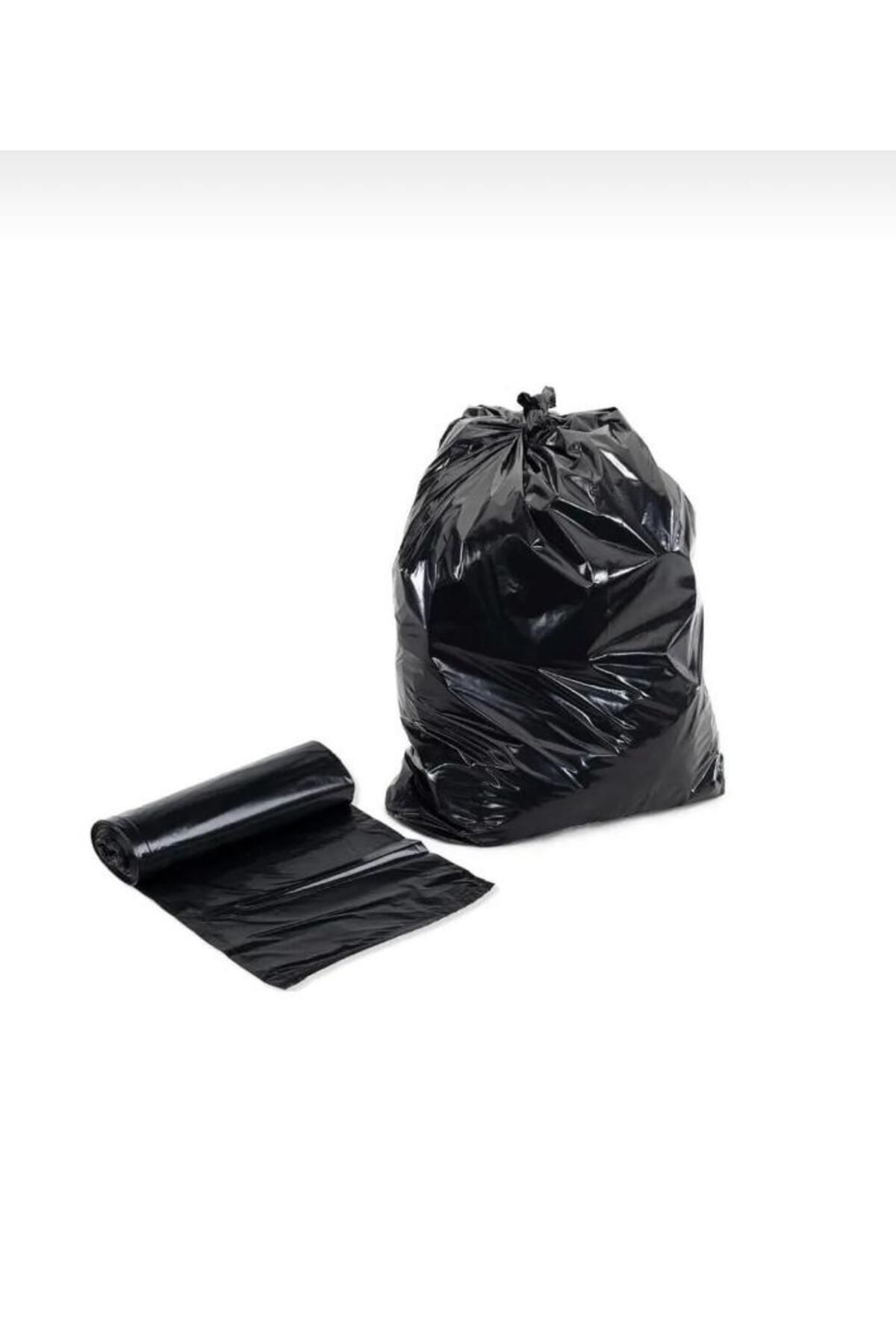 MARİN 80X110 SİYAH JUMBO BOY ÇÖP TORBASI EKSTRA DAYNIKLI 1000 GR 1 RULO X 10 ADET