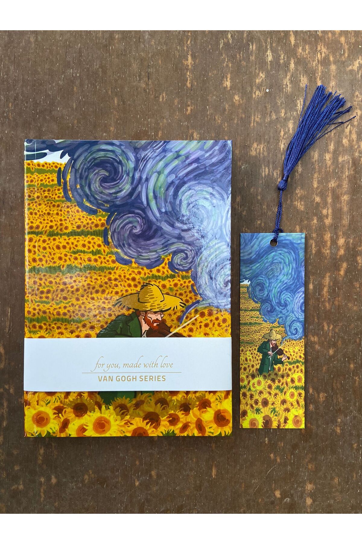 YLDZ Van Gogh Defter + Ayraç Serisi - Türkiye'de İlk