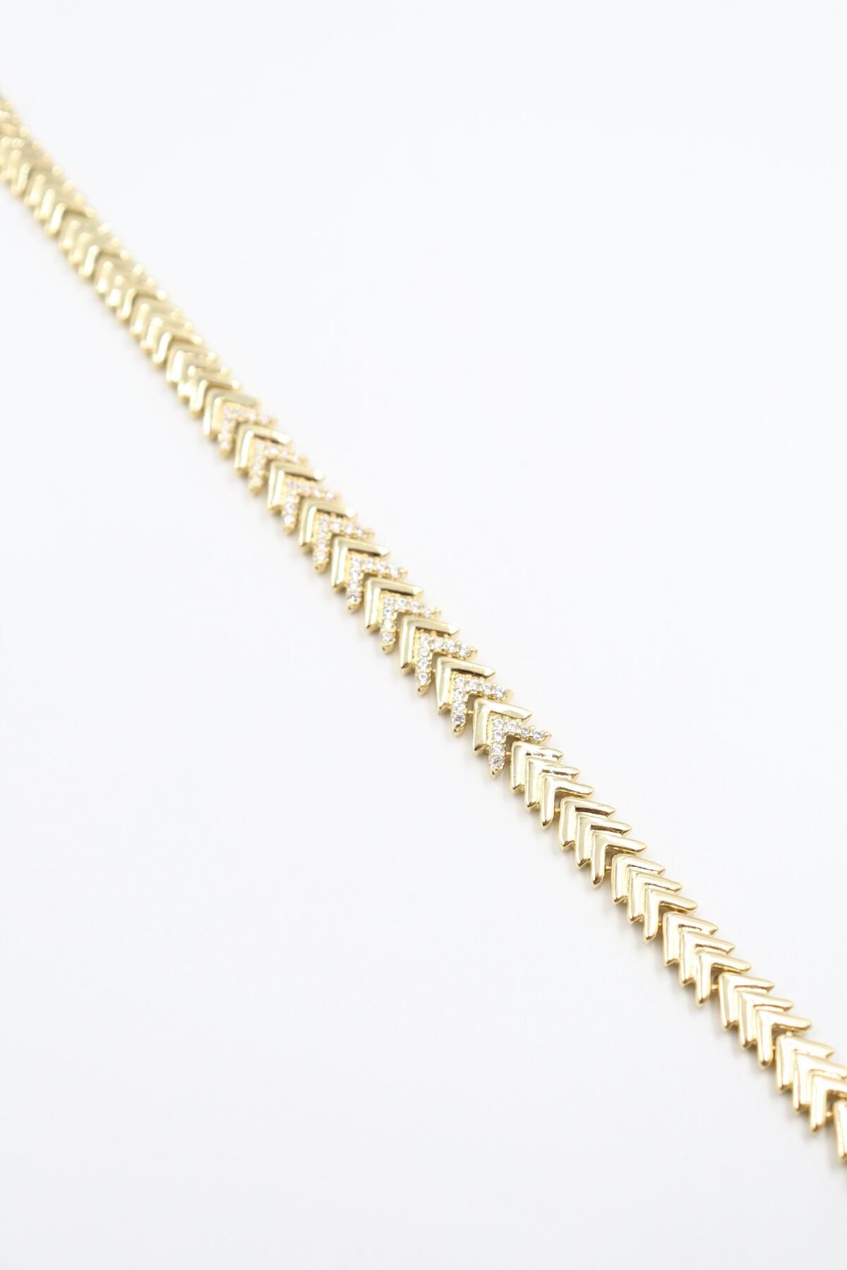 BY CANSU ACCESSORİES Teodora Gold Bileklik (14k)