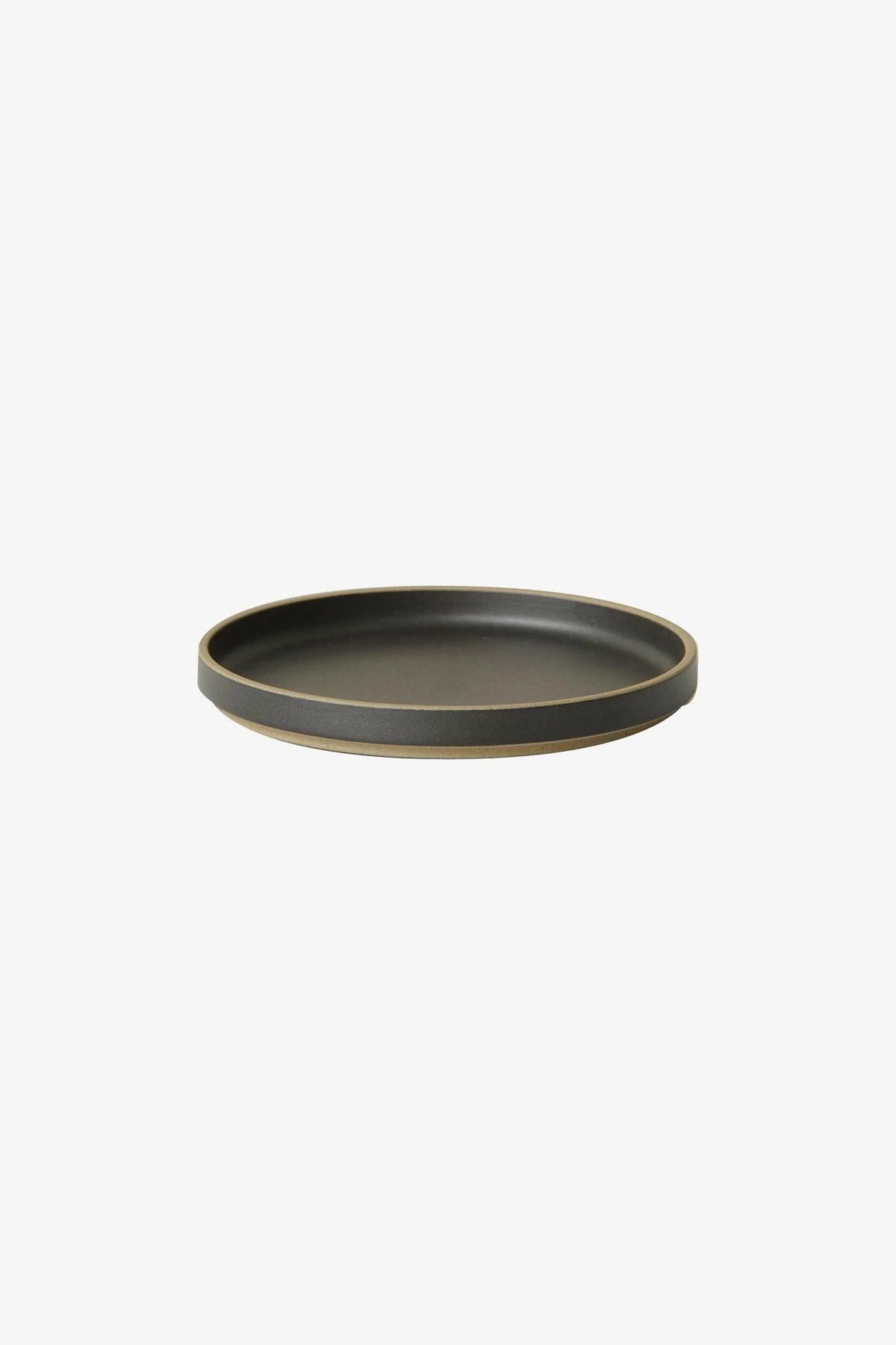 HASAMI PORCELAIN Japon Tasarımı 18,5 cm Siyah Tabak & Kapak Modüler ve Zarif Porselen