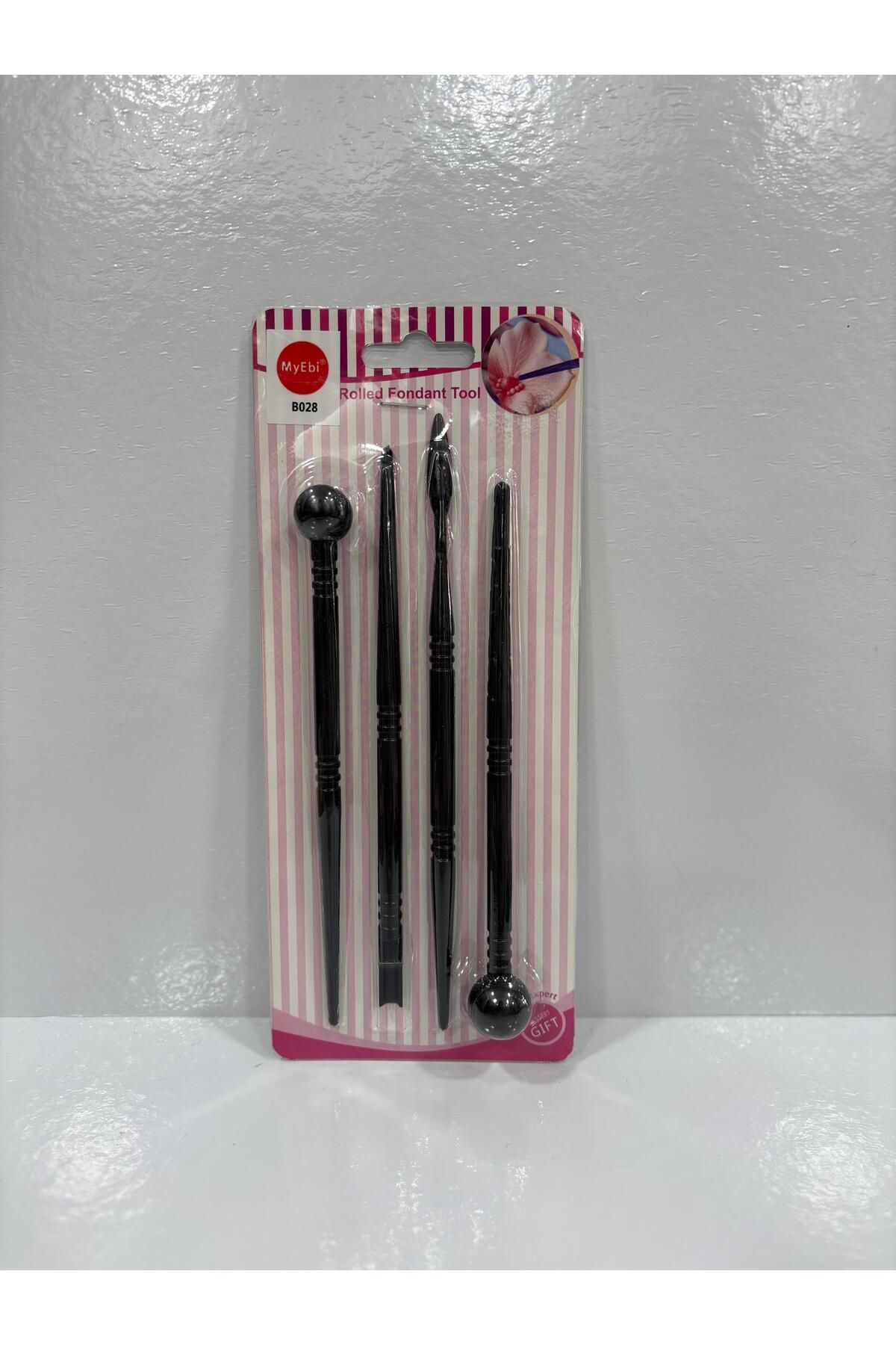 shop MyEbi Siyah Hamur Şekillendirici Marzipan Set 4'lü