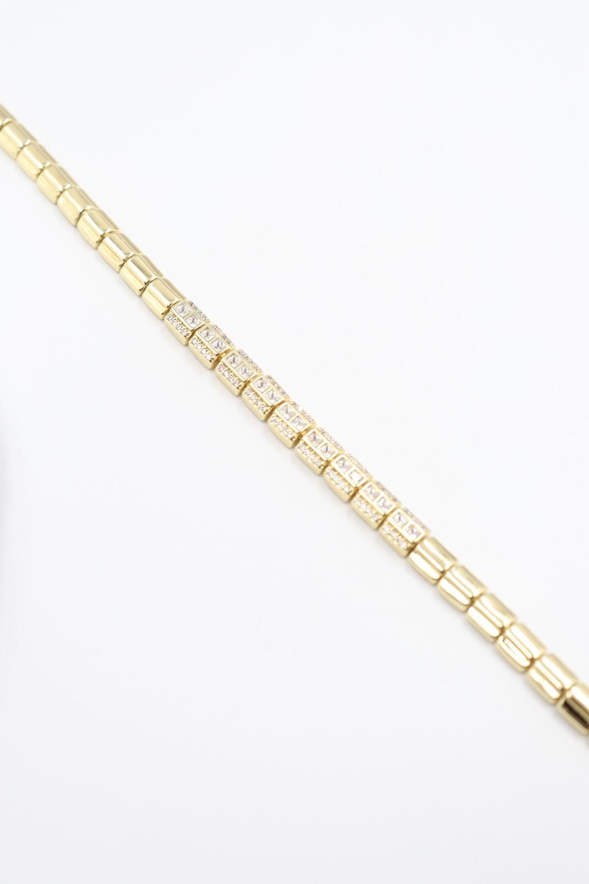 BY CANSU ACCESSORİES Lucetta Gold Bileklik (14k)