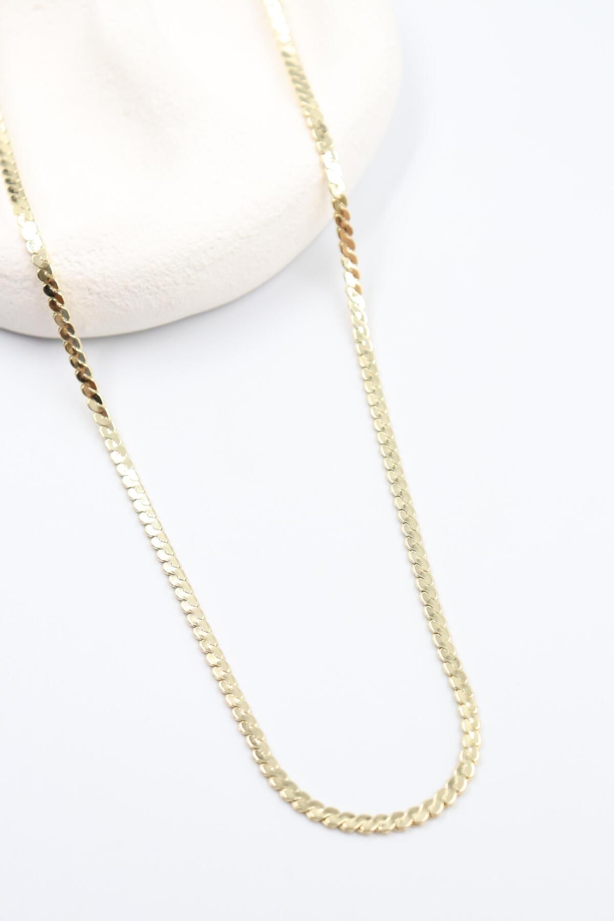 BY CANSU ACCESSORİES Emanuela Gold Kolye (14k)