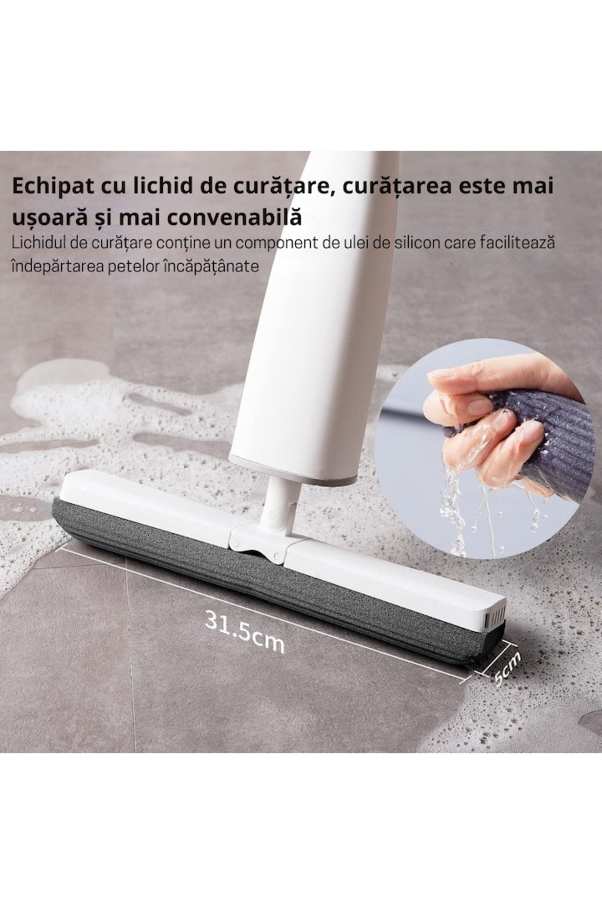 varioshop-Mop Rotativ VarioShop®, Maner Reglabil, Curatenie Eficienta, Design Ergonomic, Potrivit pentru toat 8