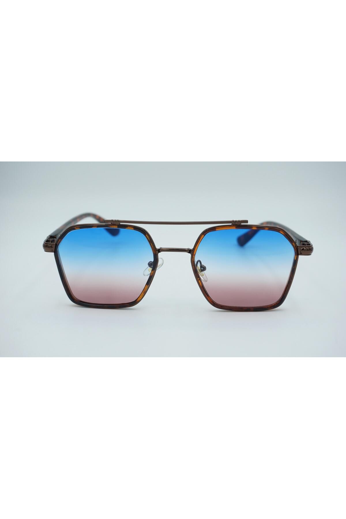 By Ella Eyes Unisex Güneş Gözlüğü Dikdörtgen Leopar Çerçeveli