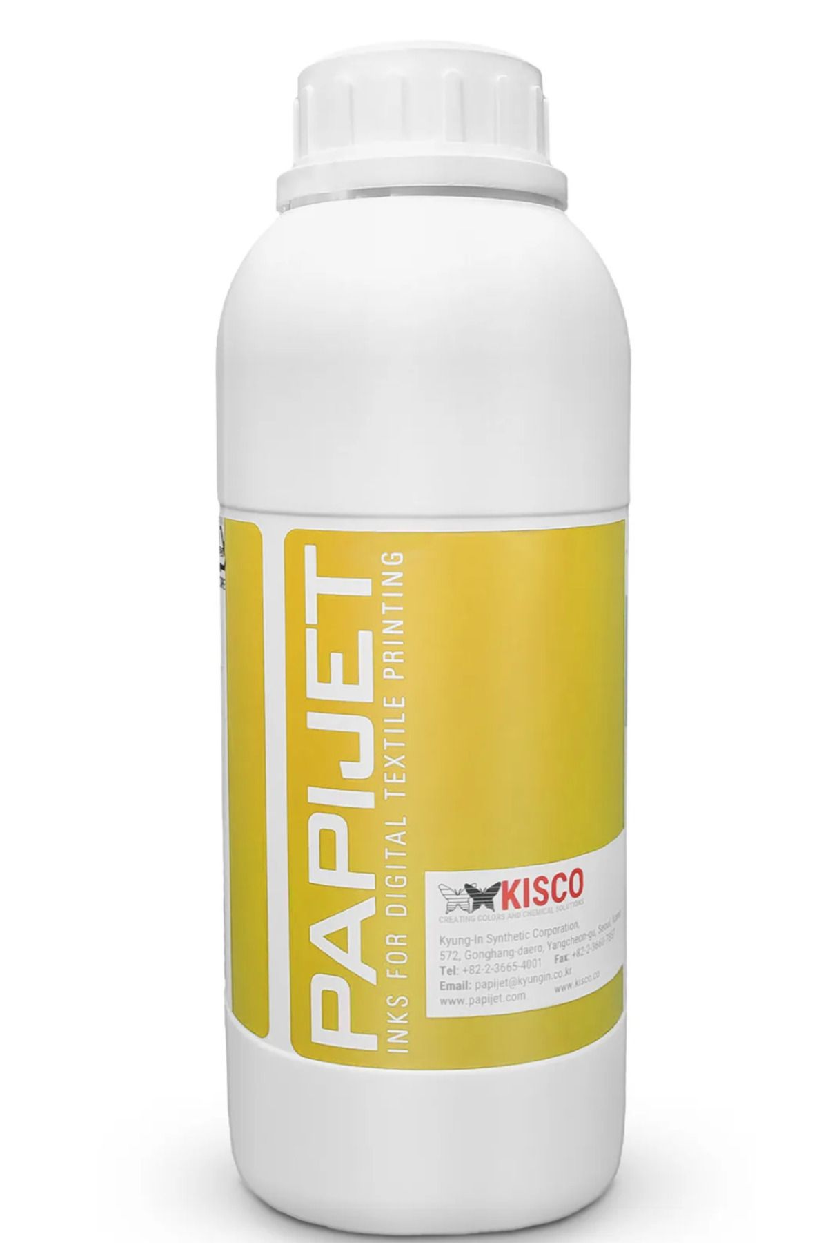 Papijet Süblimasyon Baskı Mürekkebi Sarı (YELLOW) 1 Kg