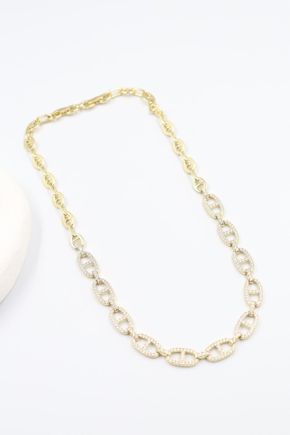 BY CANSU ACCESSORİES Itala Gold Kolye (14k)