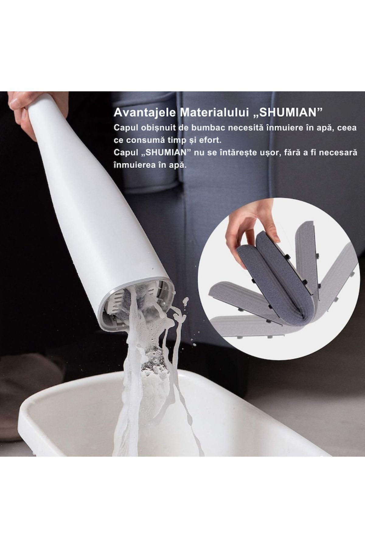 varioshop-Mop Rotativ VarioShop®, Maner Reglabil, Curatenie Eficienta, Design Ergonomic, Potrivit pentru toat 7