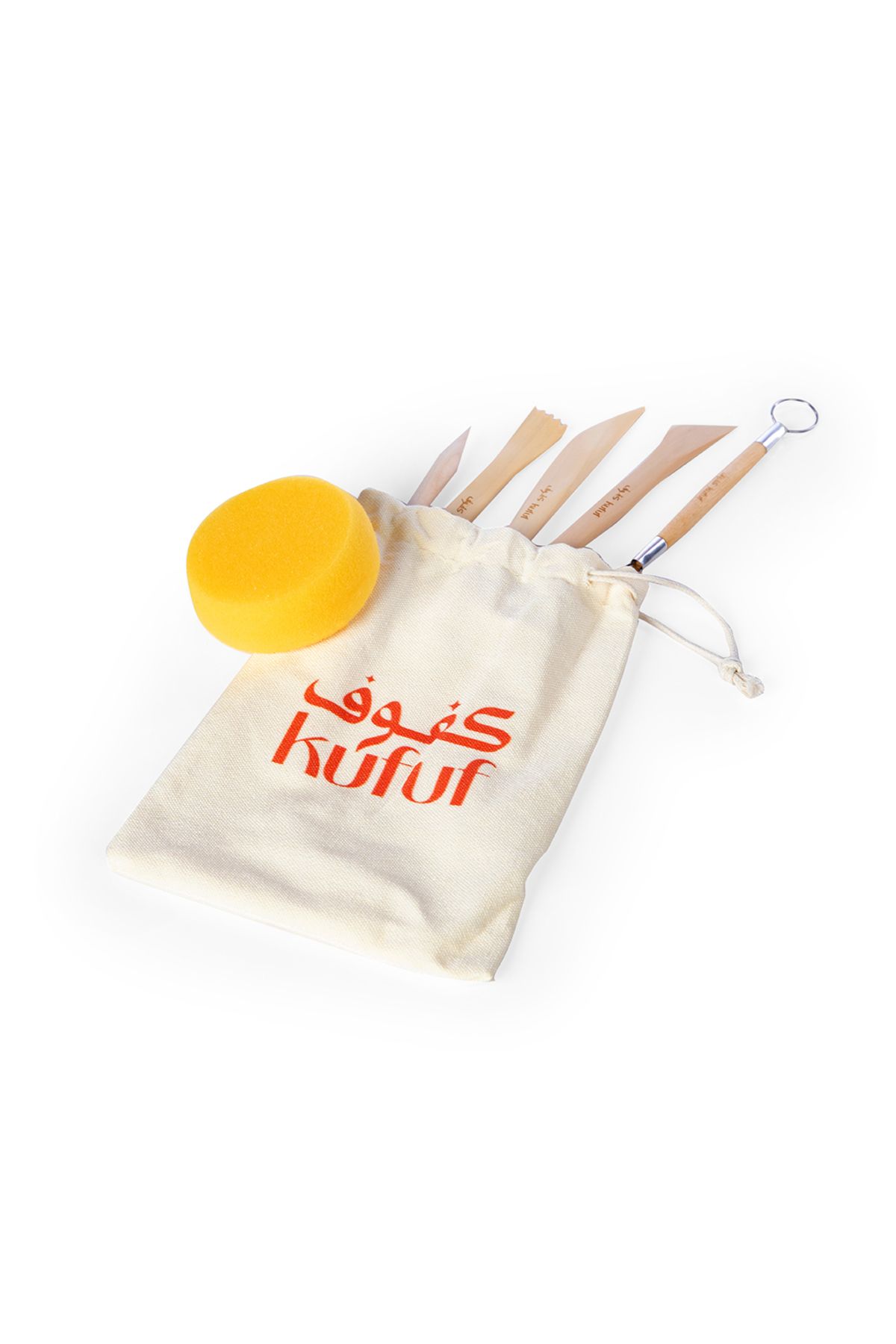 kufuf-Complete family pottery set for creating fun memories, including clay, paints, and brushes for the whole family from age 10 4