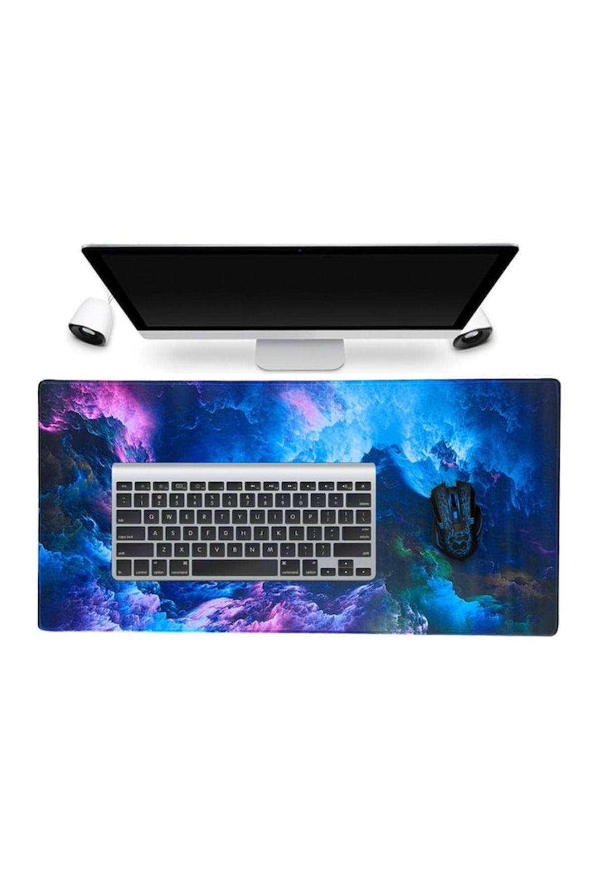 varioshop-VarioShop® gaming mousepad with LED lighting, Made of flexible, non-stick material and 4