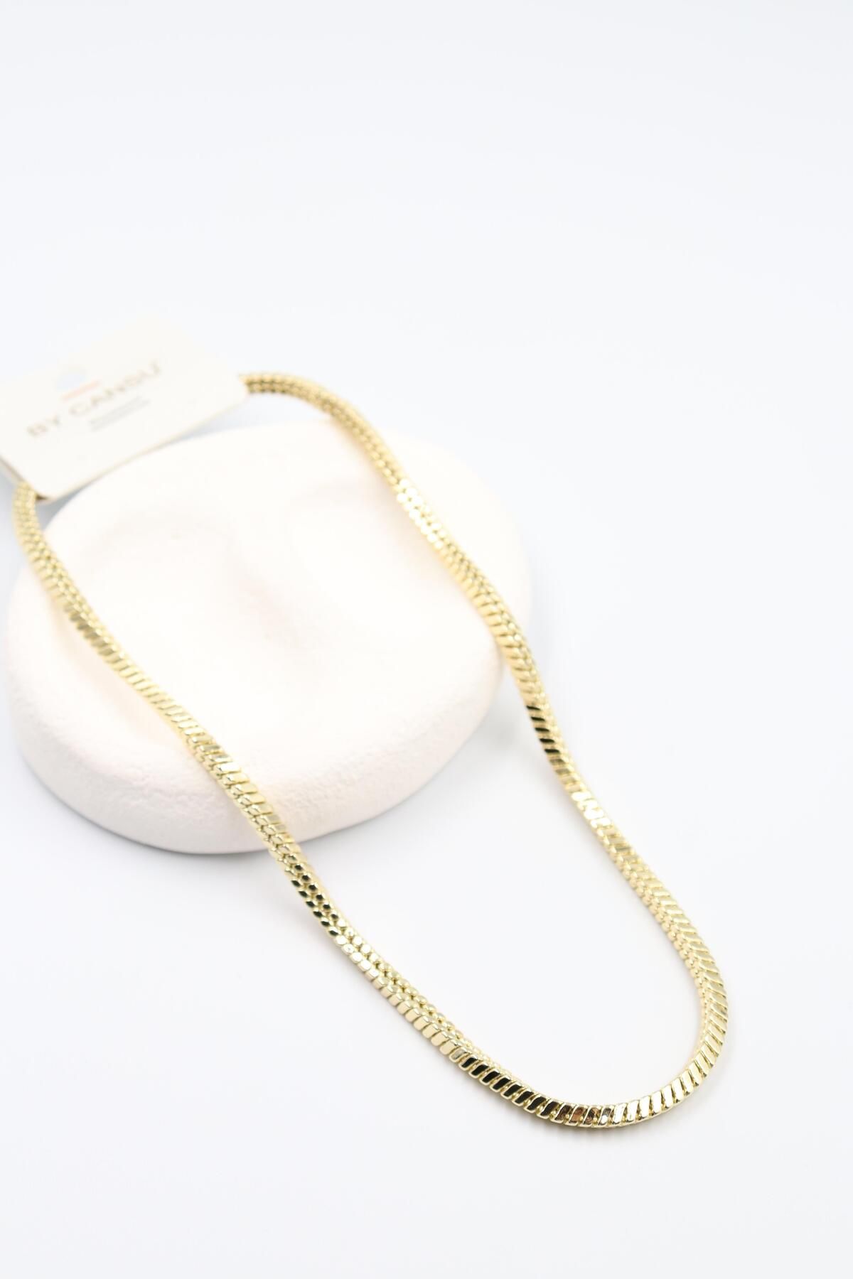 BY CANSU ACCESSORİES Eugenia Gold Kolye (14k)
