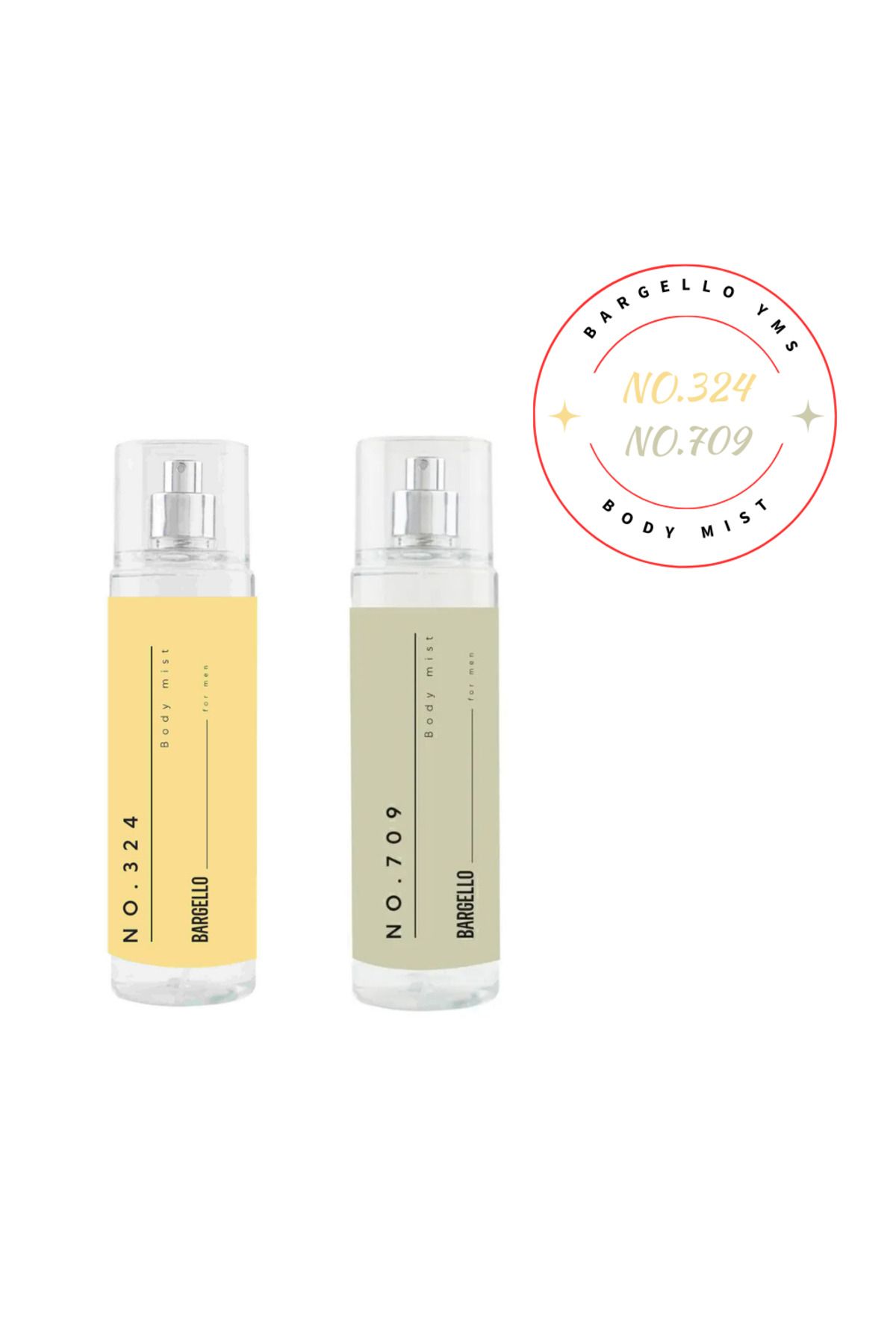 Bargello NO.324 Kadın ve NO.709 Erkek 210 ML Body Mist