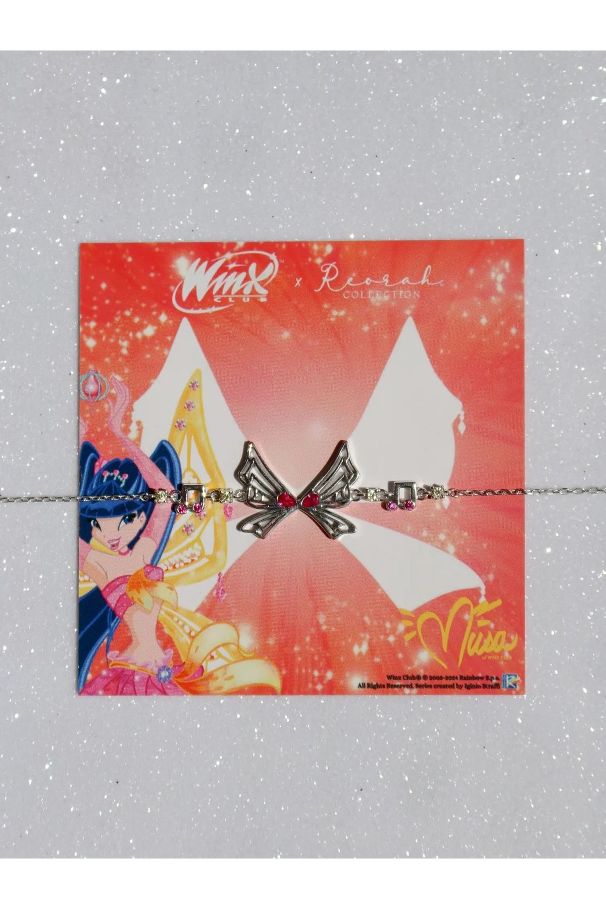 Reorah Collection Winx Club® Musa Enchantix Wings 925 Gümüş Bileklik