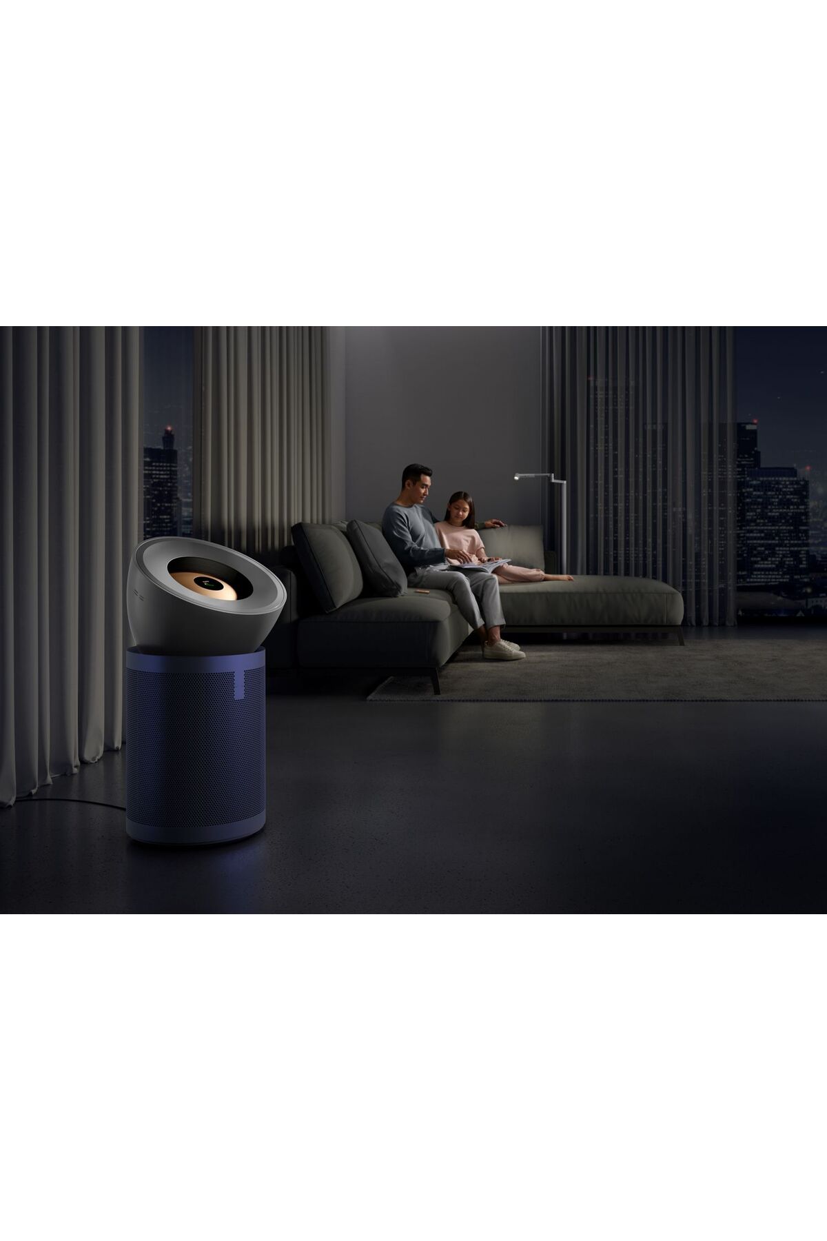 دستگاه تصفیه هوا Purifier Big+Quiet BP02 (سفید/نقره‌ای براق)