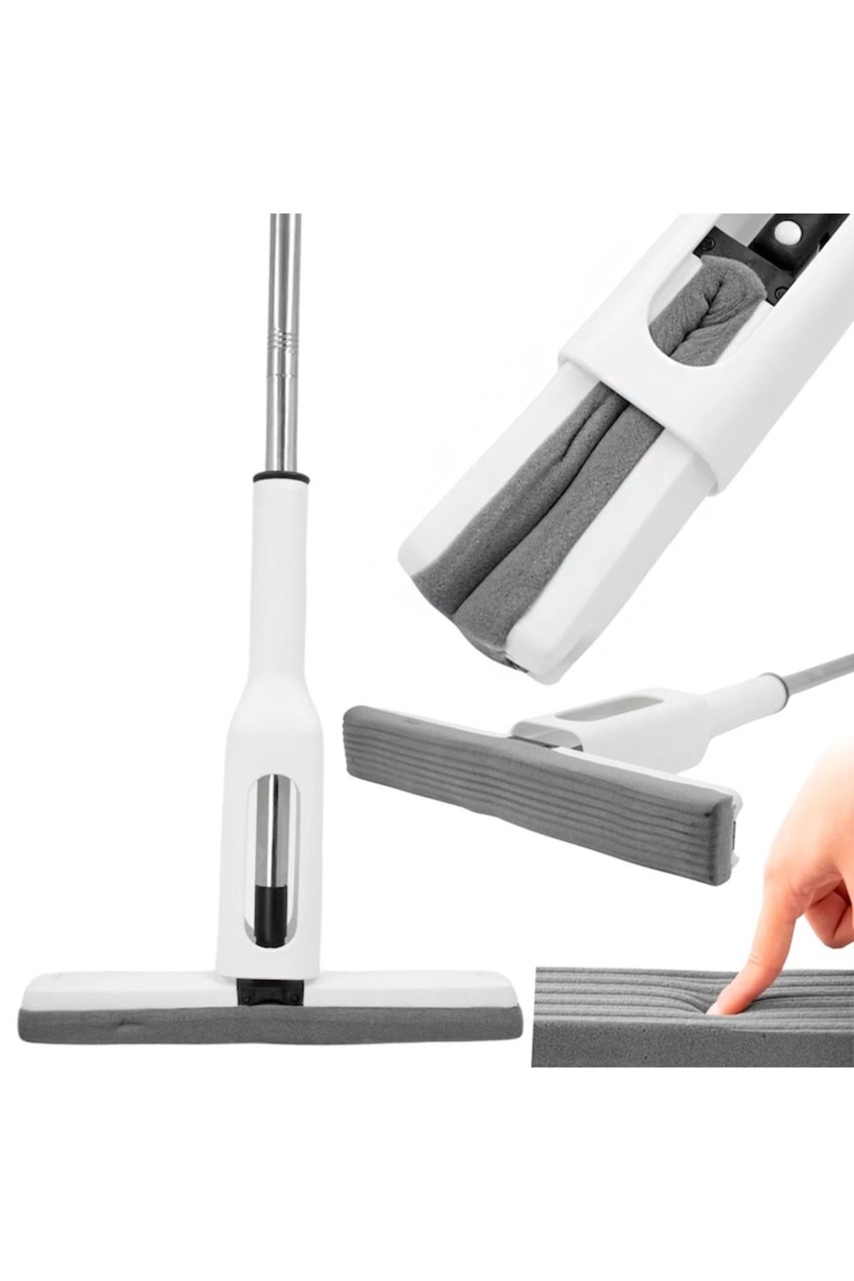 varioshop-Mop Rotativ VarioShop®, Maner Reglabil, Curatenie Eficienta, Design Ergonomic, Potrivit pentru toat 1