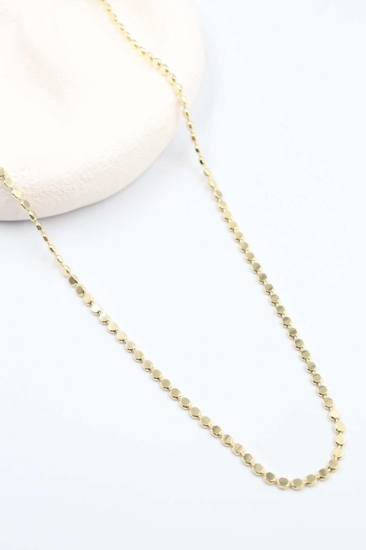BY CANSU ACCESSORİES Enrica Gold Kolye (14k)