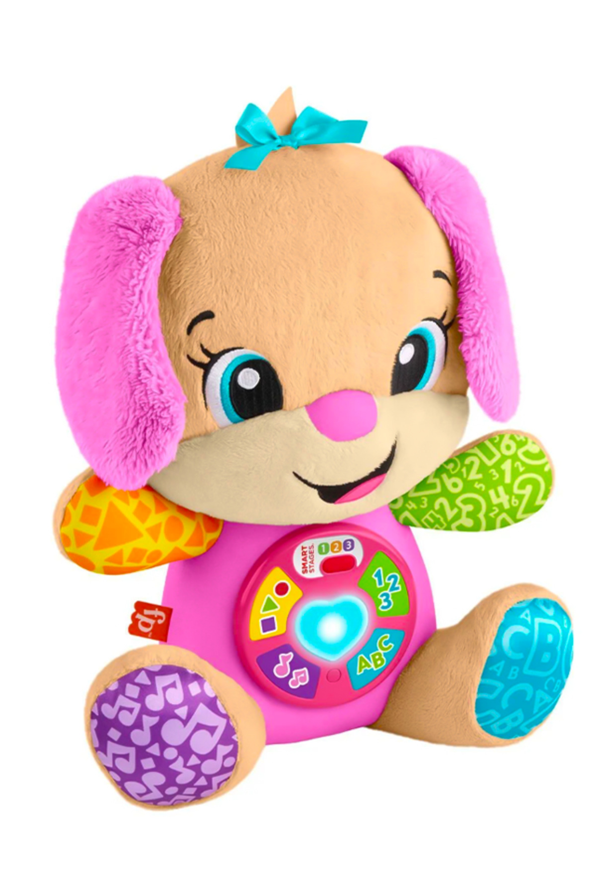 Fisher Price Fisher-Price Eğlen ve Öğren Köpekçiğin Kız Kardeşi - Yaşa Göre Gelişim Eğitici Bebek Oyuncağı fotoğrafı 3 (önizleme)