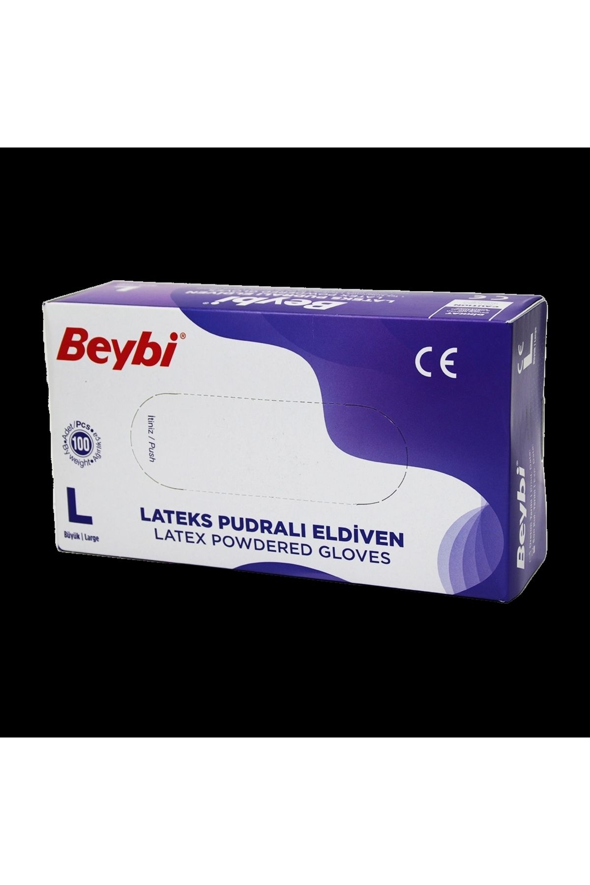 Beruflic Beybi L Punrdalı Muayene Eldiveni 100lü