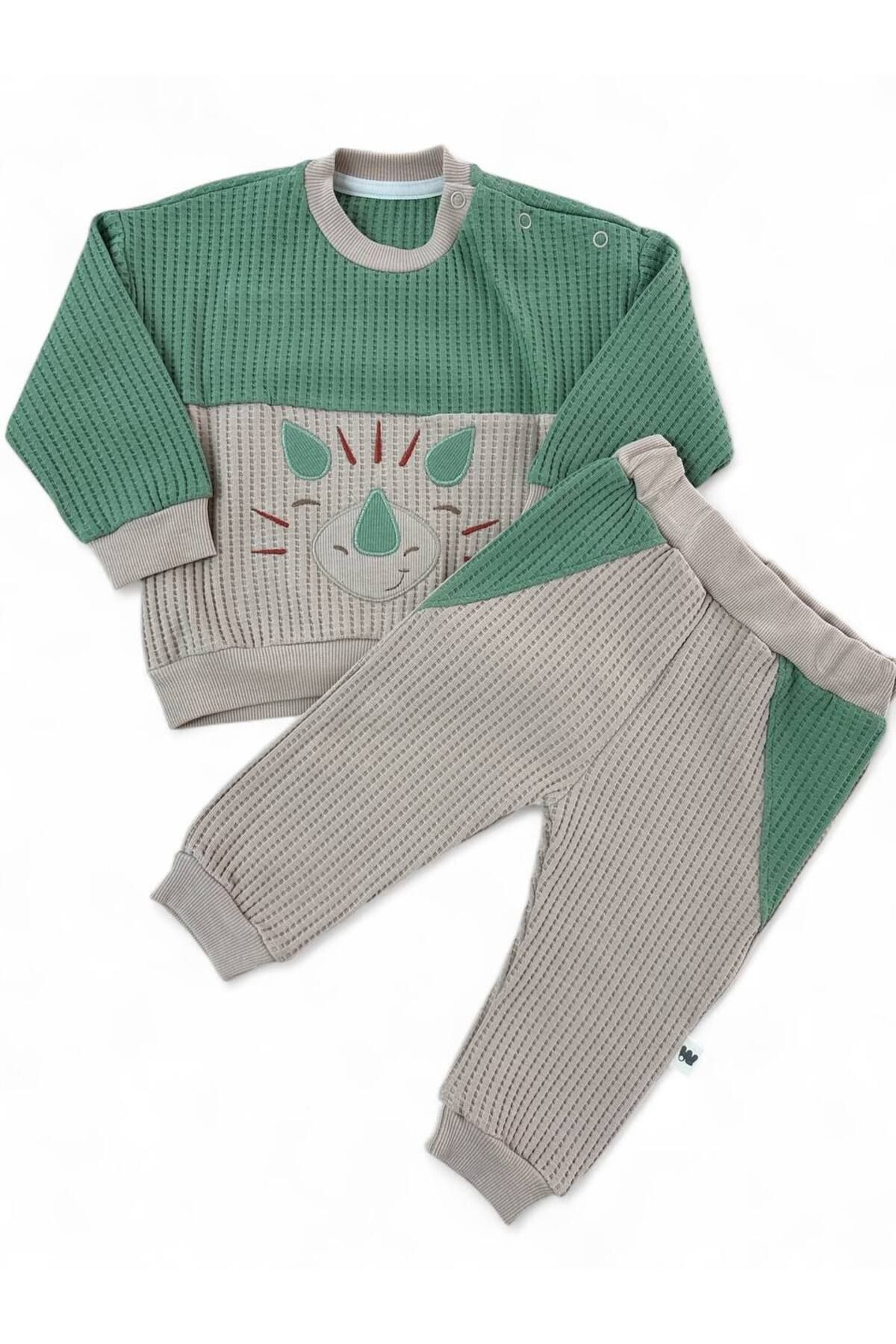 WOWOKİDS 2'Lİ TAKIM PANTOLON WAFFLE