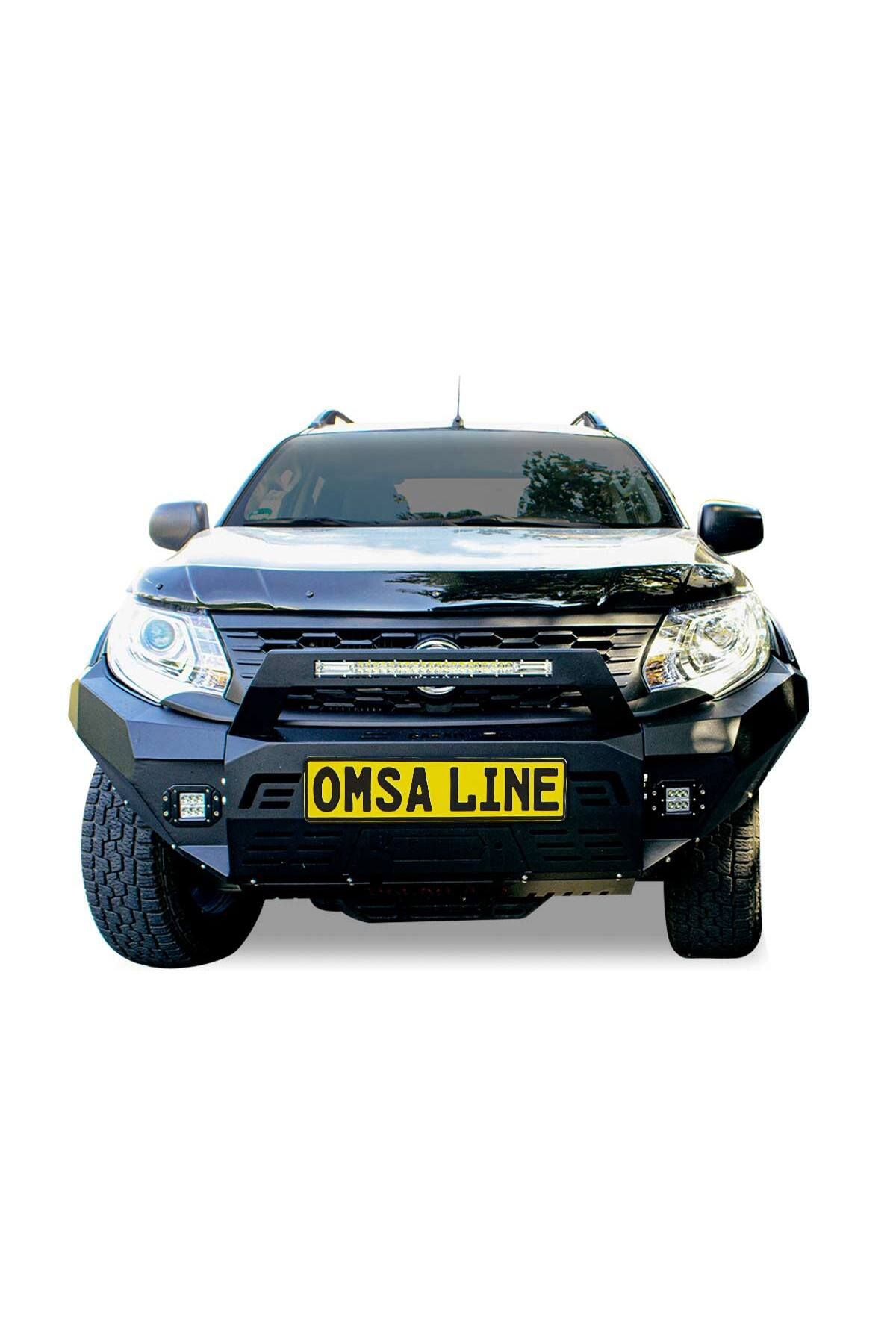 Omsa Fiat Fullback Dakar Çelik Ön Tampon Sensörlü-Sensörsüz 2016 ve Sonrası