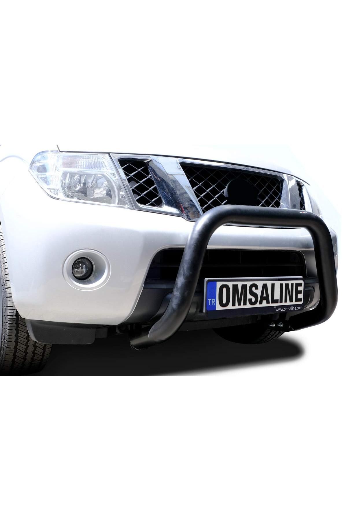 Omsa Nissan Navara Pars Ön Koruma Çap:76 Siyah 2006-2015 Arası