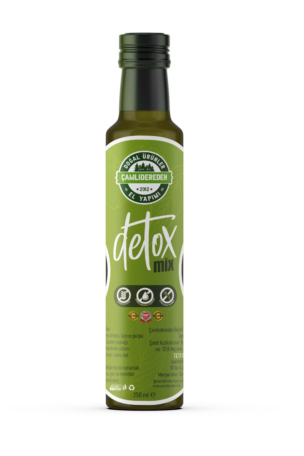 Çamlıdereden Doğal Ürünler Detox Sirkesi