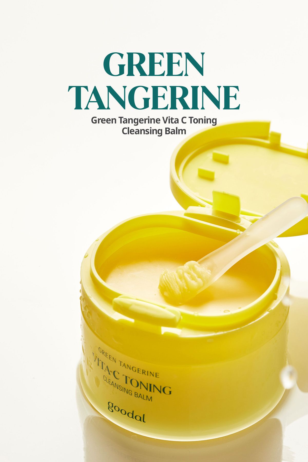 پاک کننده آرایش استخراج نارنگی سبز تمیز کردن WAITH GOODAL GREEN TANGERINE VITA C TONING CLEANSING CALM Goodal