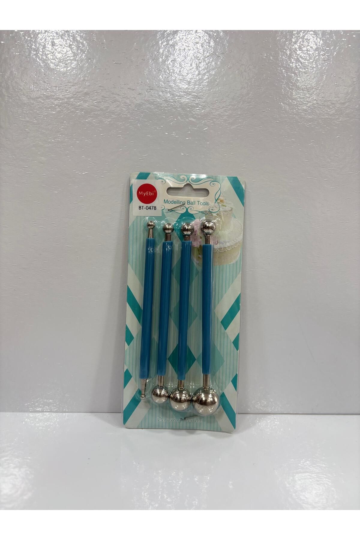 shop MyEbi Mavi Top Başlı Marzipan Set 4'lü