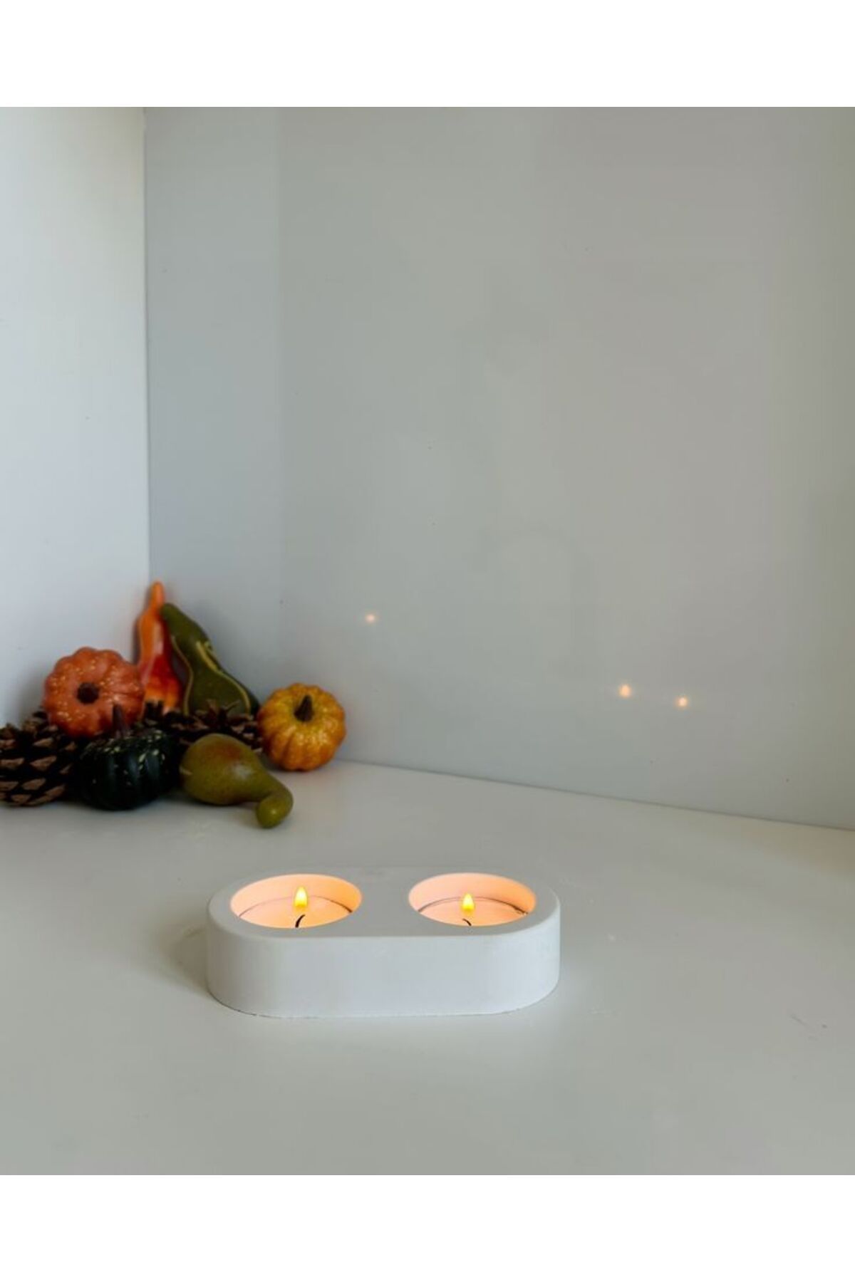 Le Majeur Dekoratif Tealight Mumluk 2 Li Mumluk 2 Adet