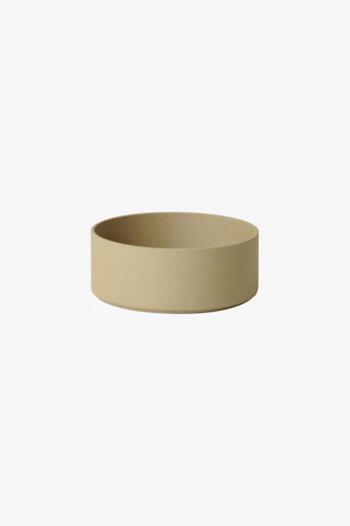 HASAMI PORCELAIN Japon Tasarımı 18,5 cm Doğal Yüksek Kase Modüler ve El Yapımı