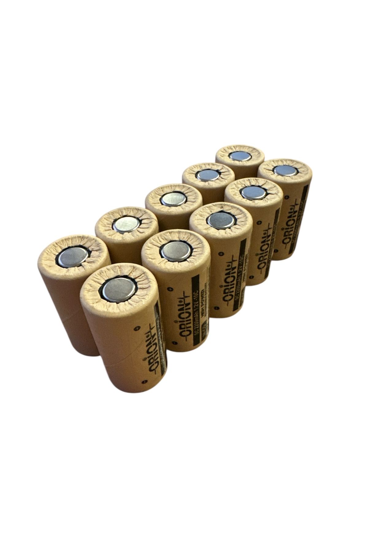 Orion 1.2v Ni-cd SC 2200mah Şarj Edilebilir Pil - HP - 10 ADET