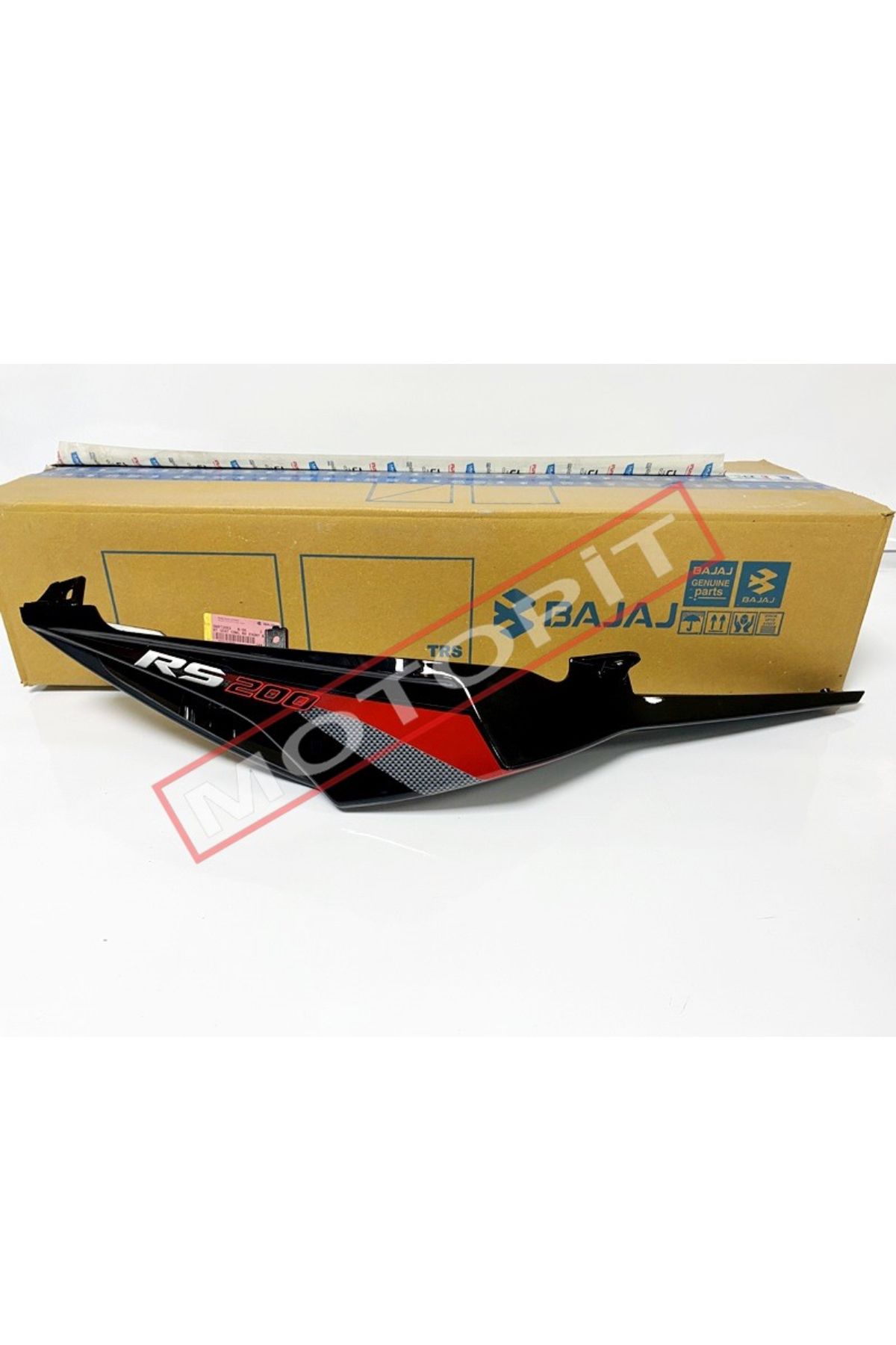 Bajaj rs200 sağ arka sele kırmızı 2024