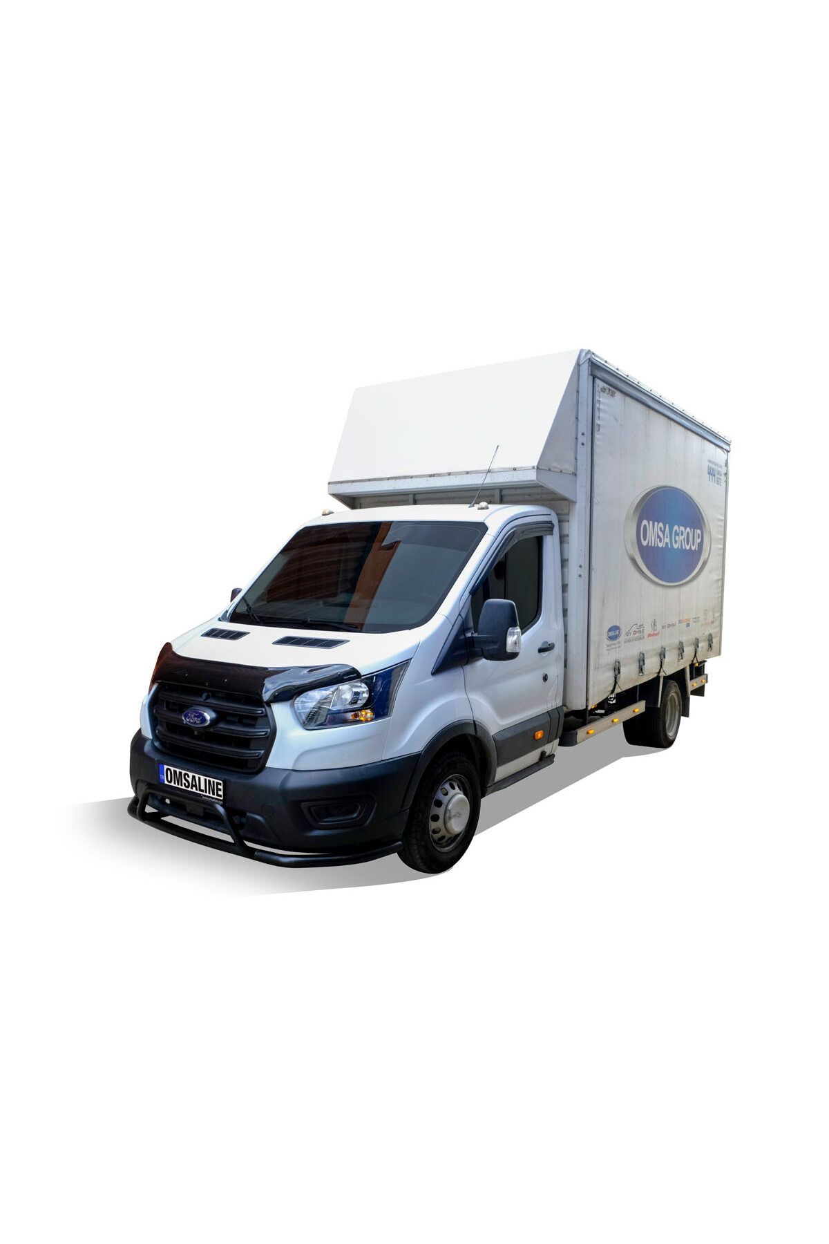 Omsa Ford Transit Ön Alt Koruma Sensörsüz Çap:60-42 Siyah 2019 ve Sonrası