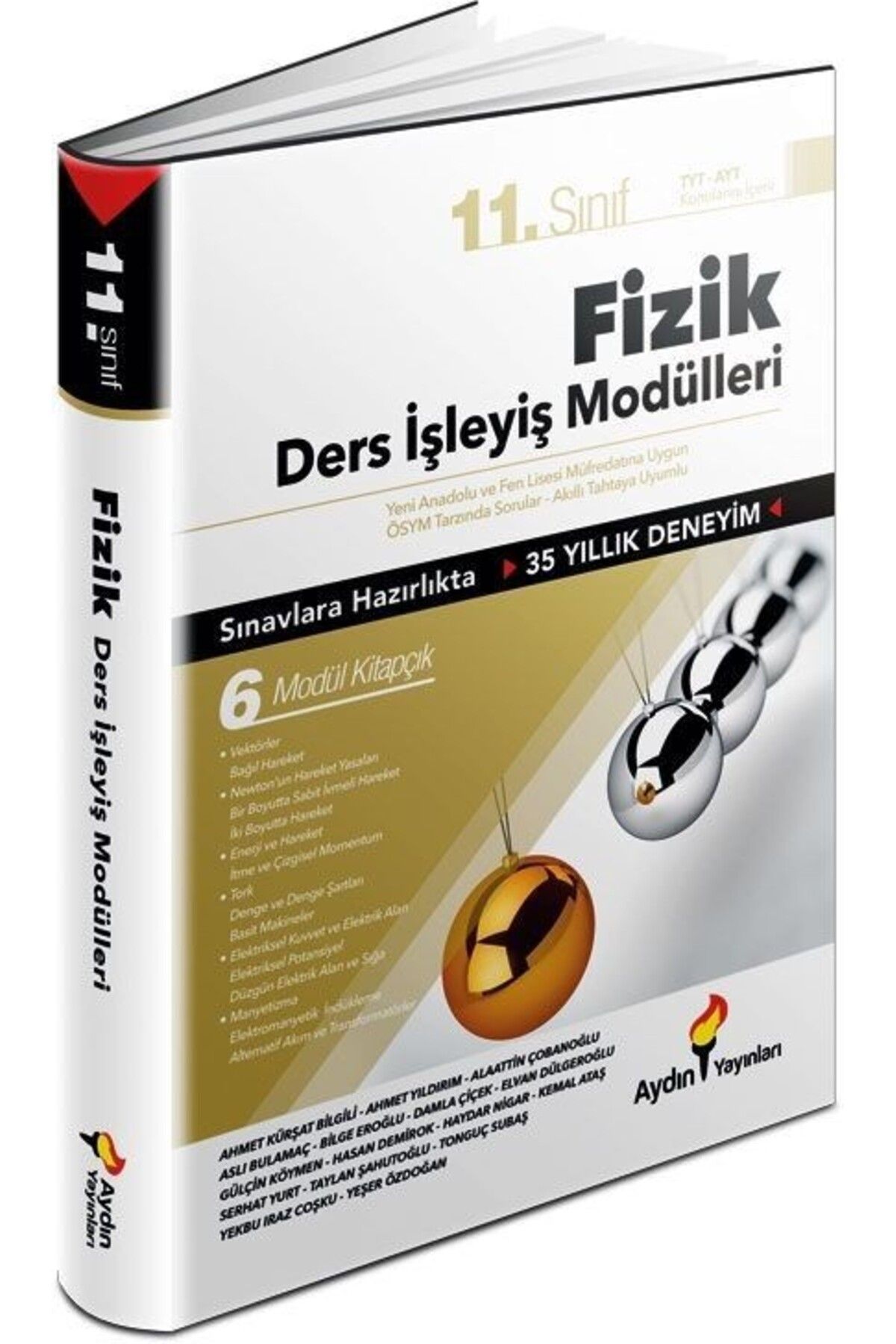 Ankara Kitap Merkezi 11. Sınıf Fizik Ders İşleyiş Modülleri Aydın Yayınları