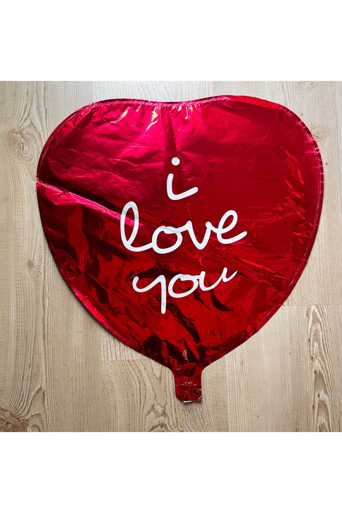 KATRİN 5 adet Kalp kırmızı (i love you) folyo balon 18"