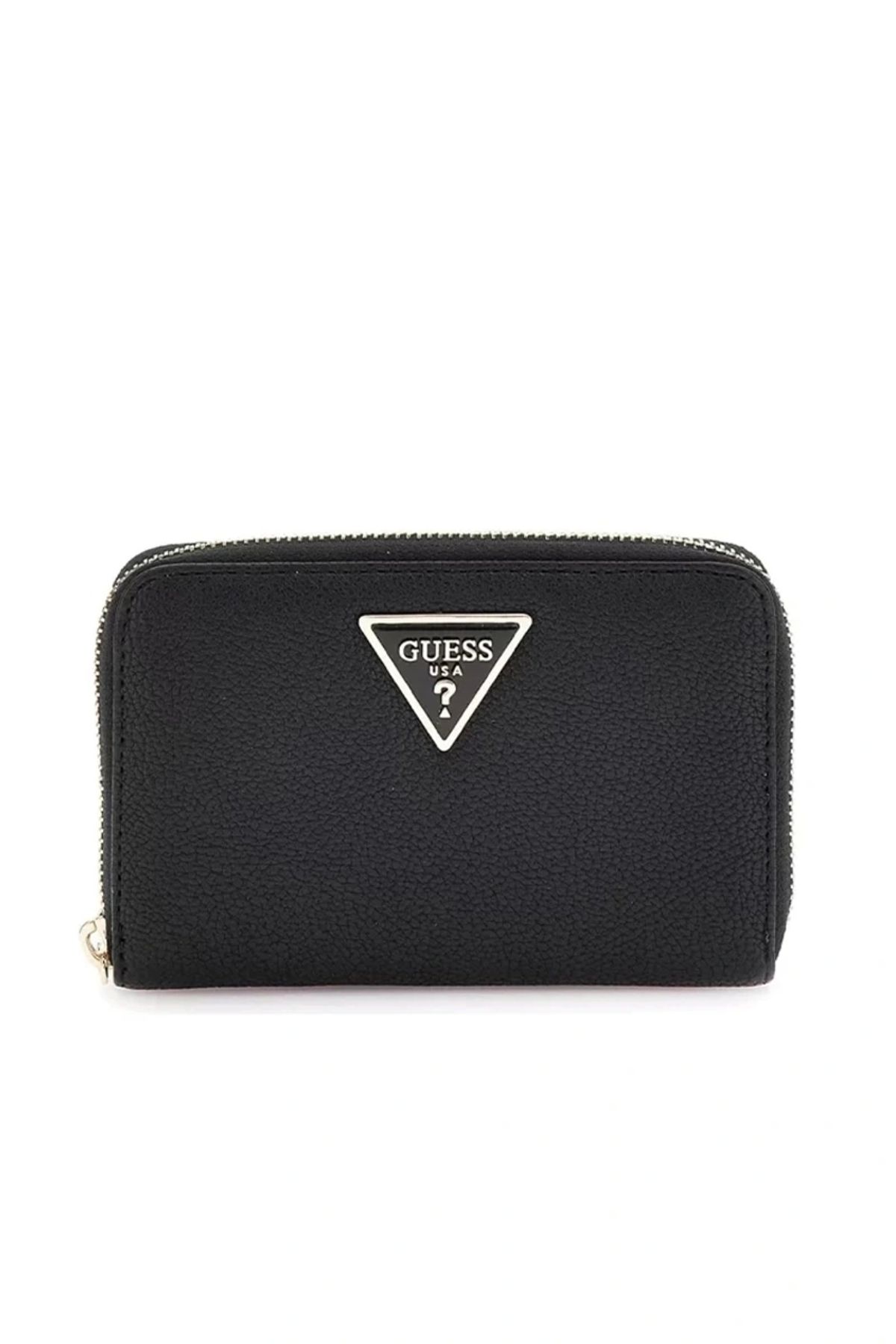 Guess-Dámská černá peněženka Laurel Slg Medium Zip Around Swbg8500140-bla 1