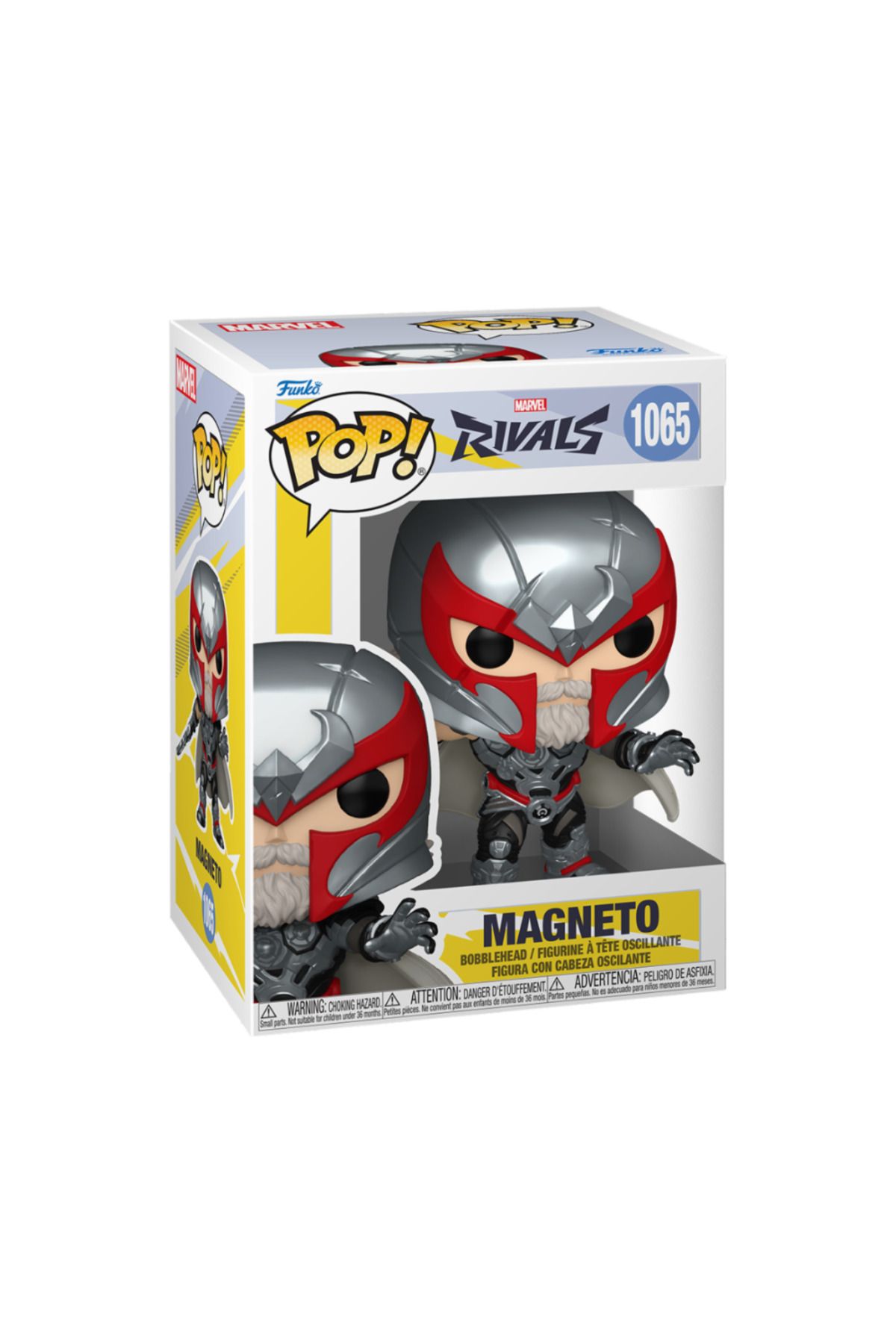 Funko Pop Marvel Rivals Magneto Figürü 1065 – Koleksiyonluk Vinil Bobblehead