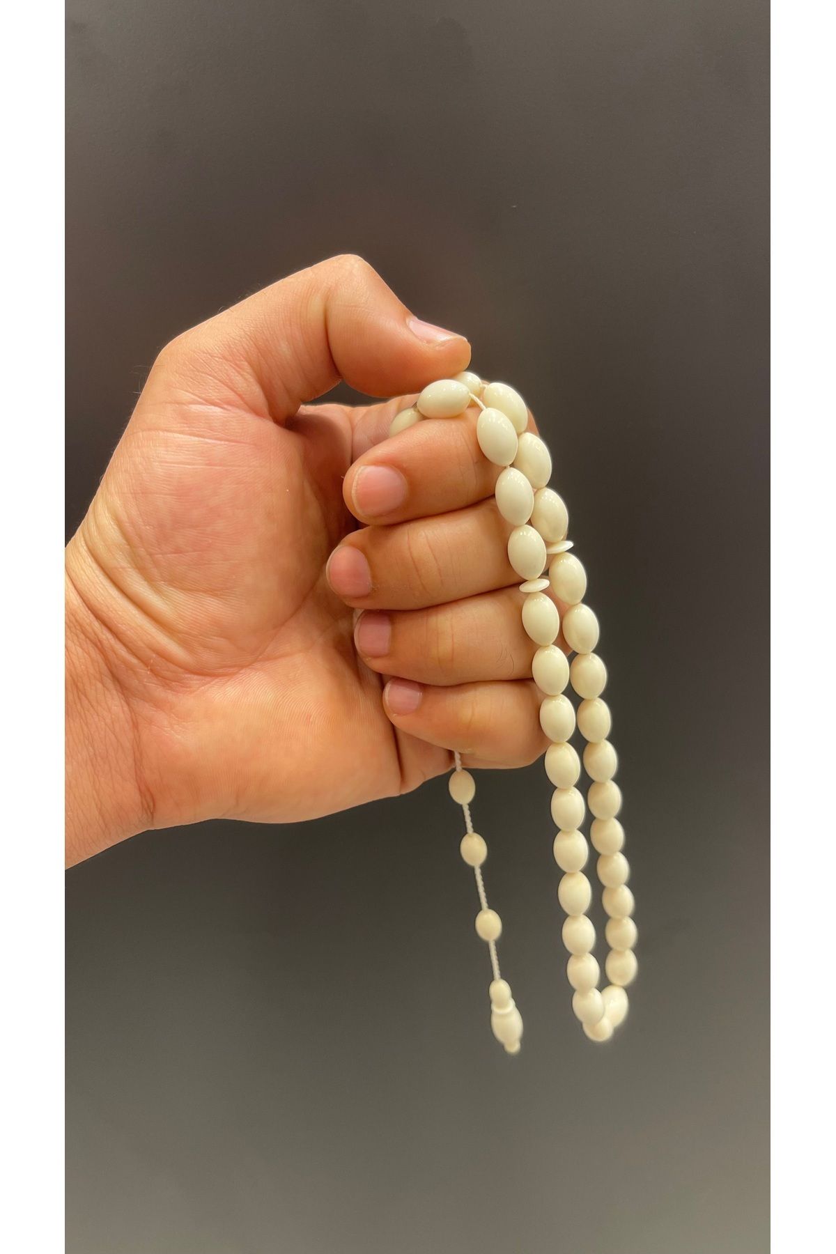 AURA STONE Deve Kemiği Tesbih 8MM