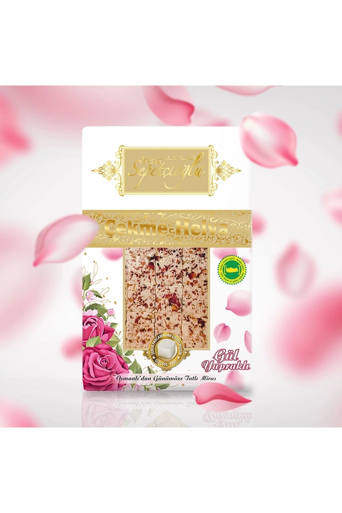 Erdem Sepetçioğlu Gül Yapraklı Çekme Helva 280G