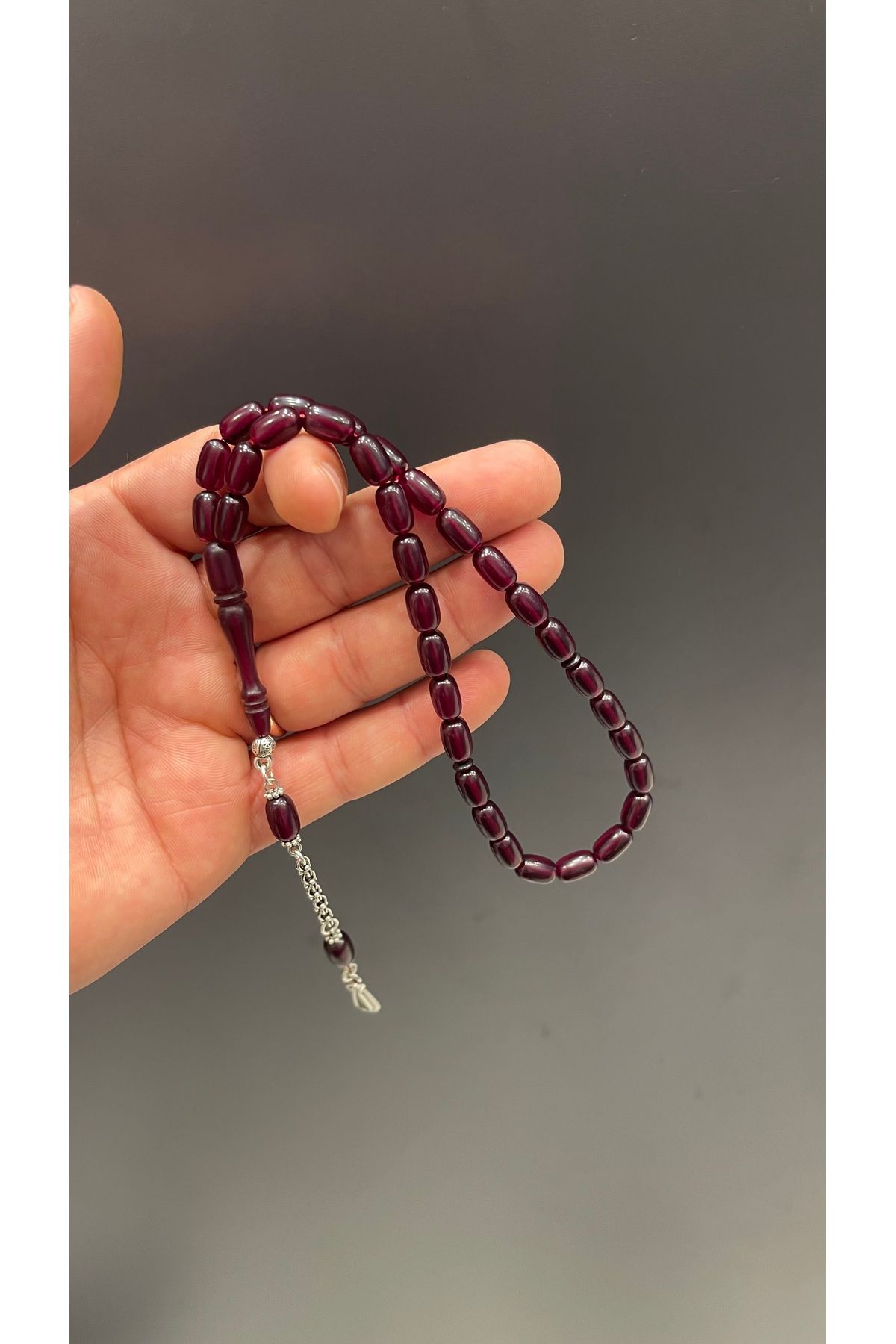 AURA STONE Sıkma Kehribar Tesbih