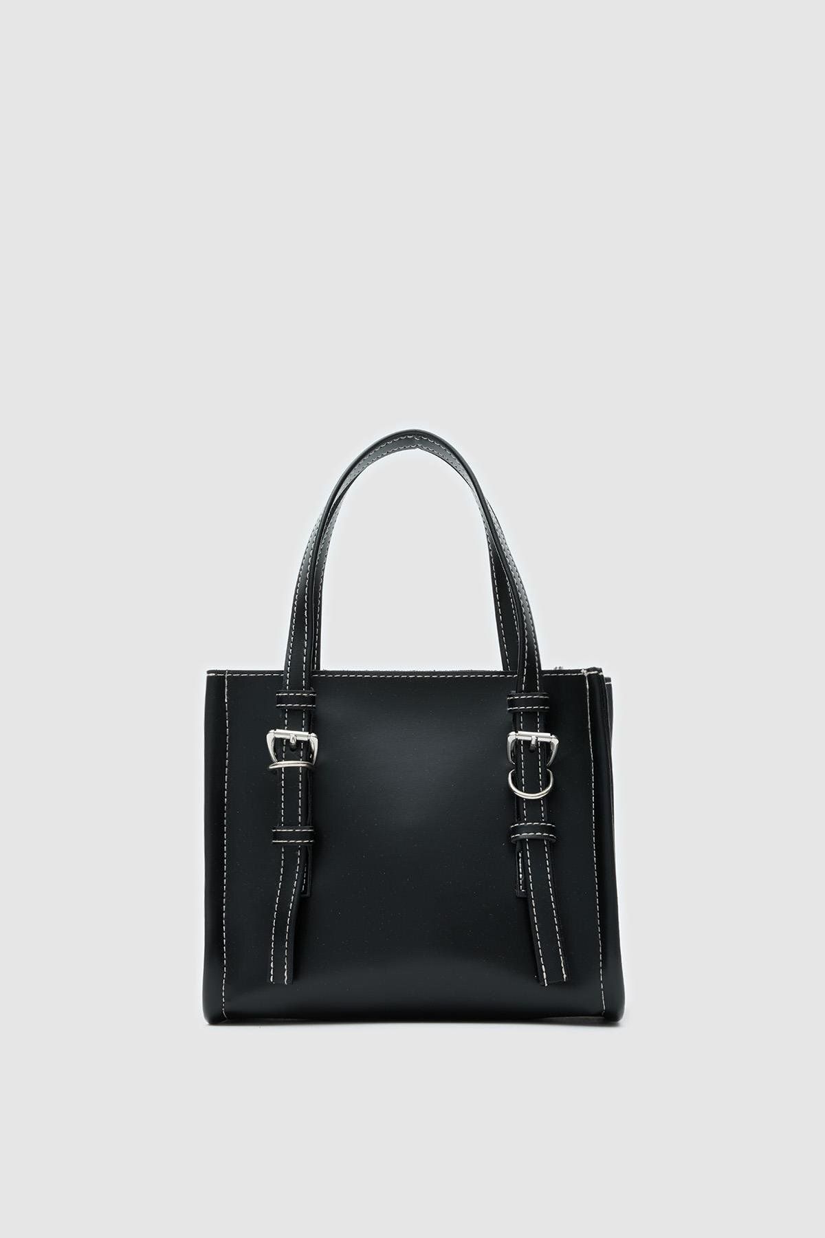 Shule Bags The Berlin Bag Siyah Çapraz Çanta