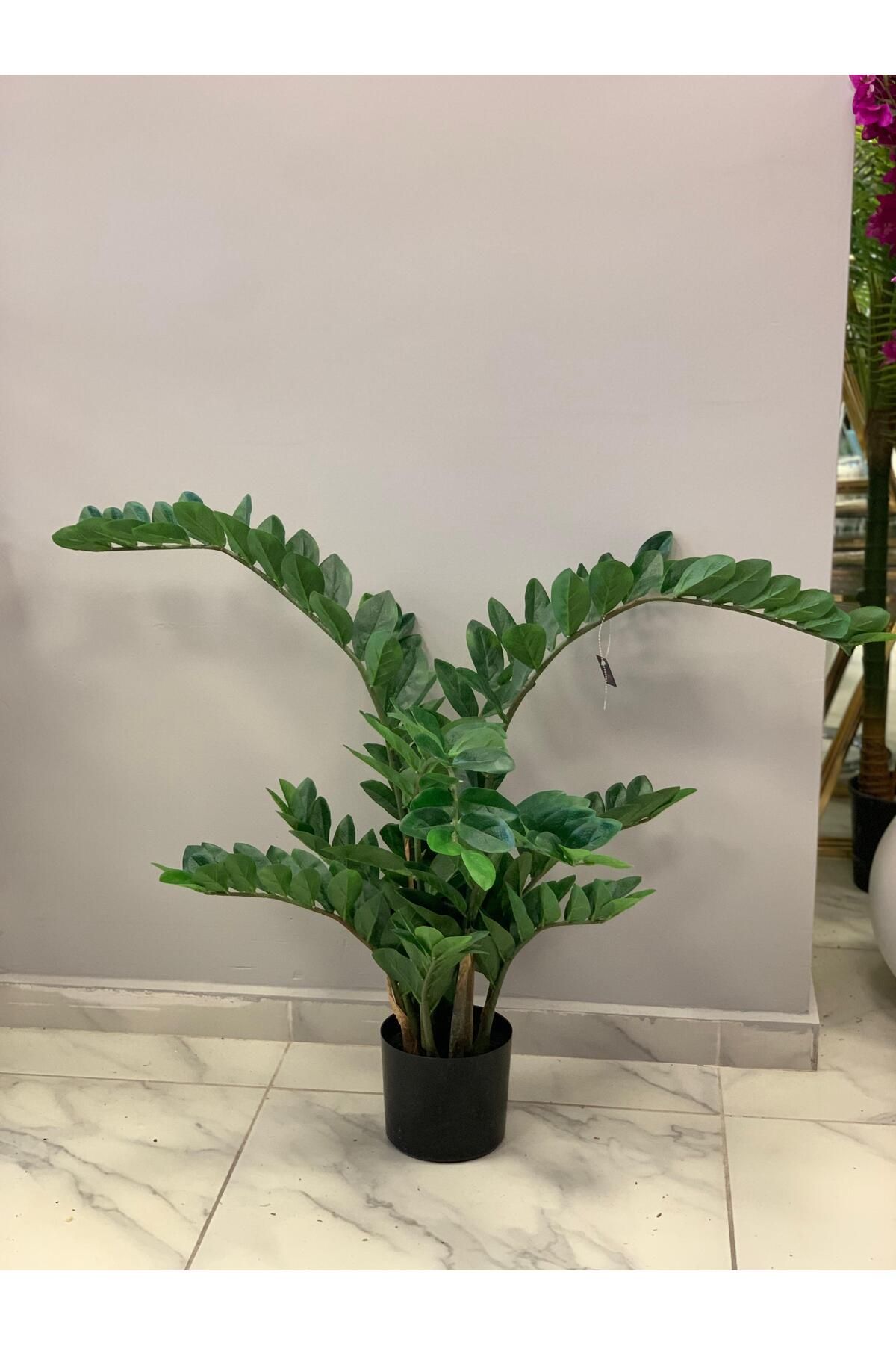 Zenhil Yapay Zamioculas Zamiifolia Ağacı 80cm